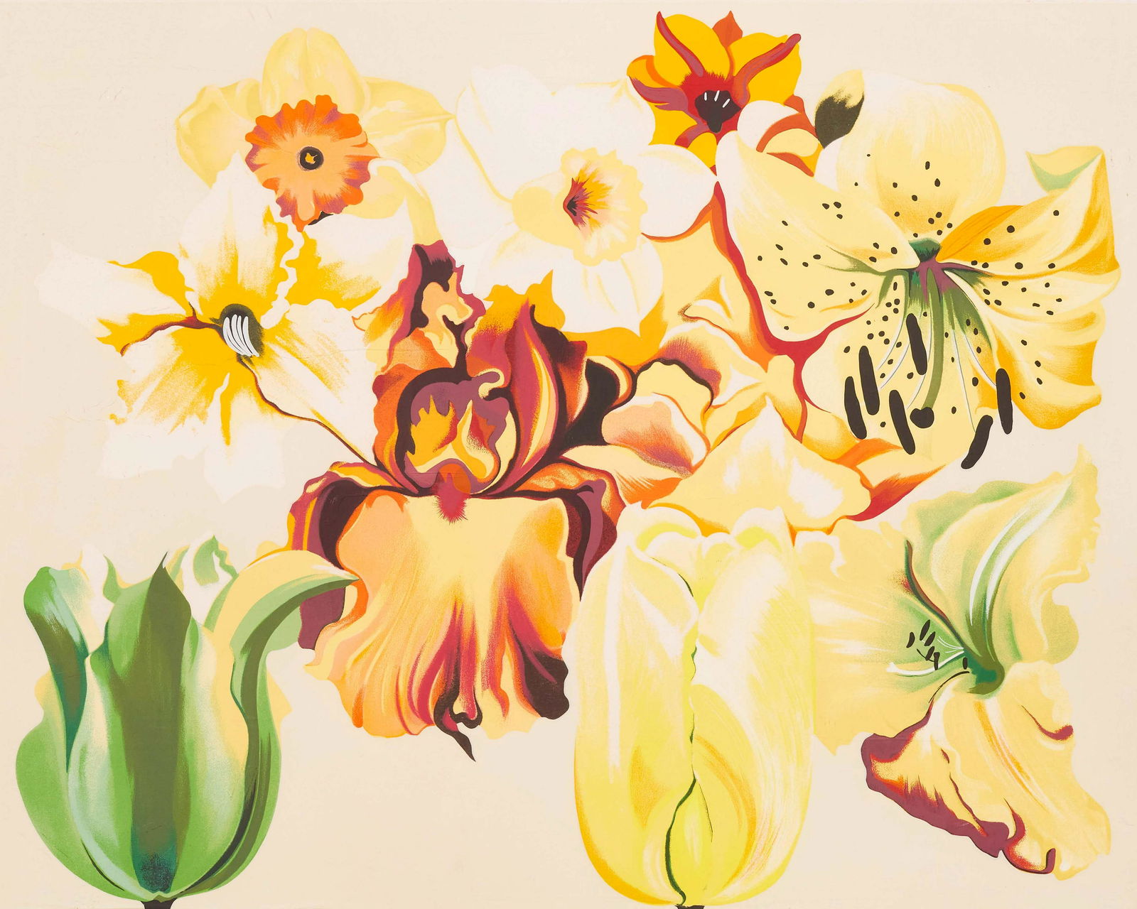 Lowell Nesbitt - Island of Yellow Flower (1 of 5)