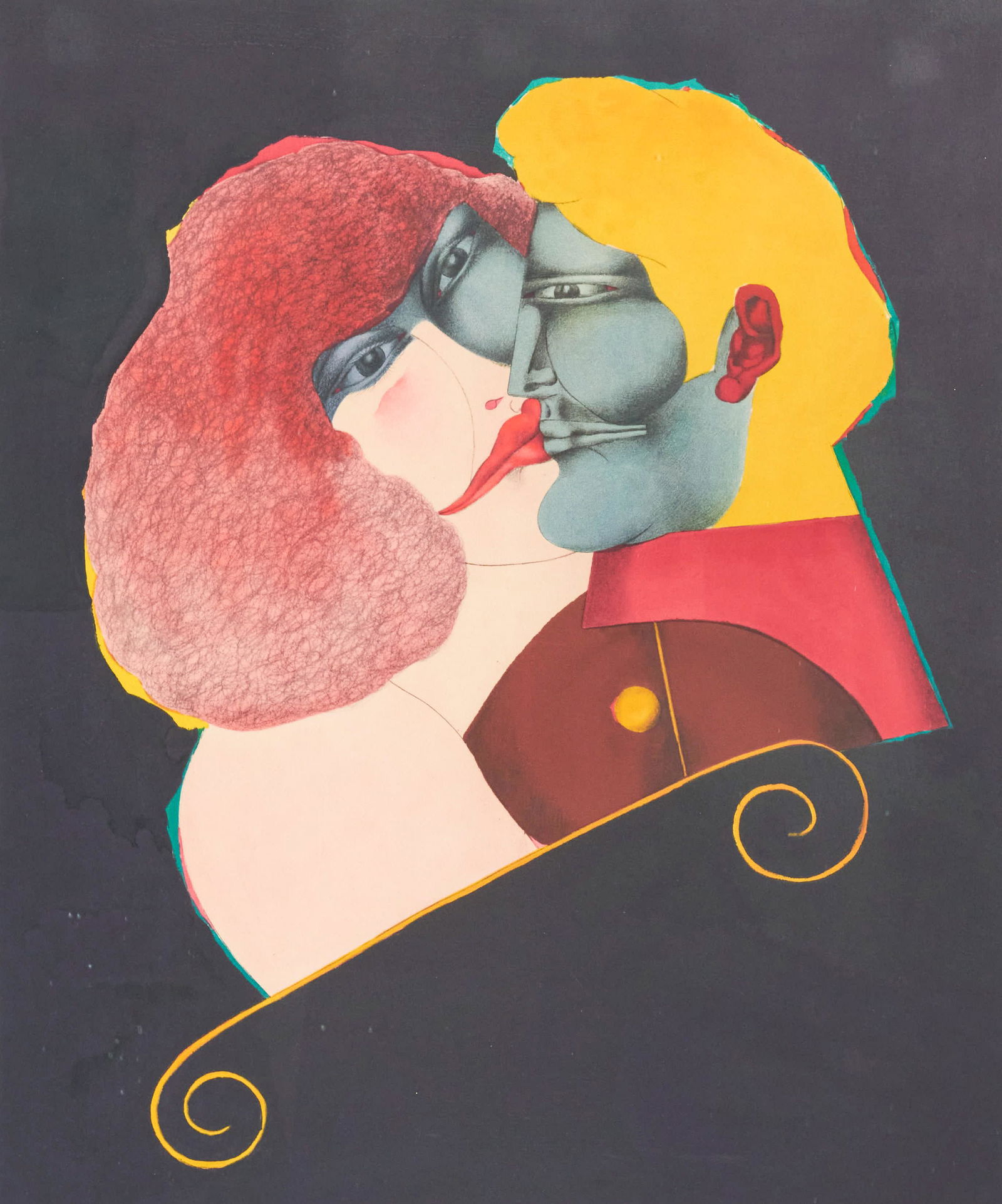 Richard Lindner - Kiss (1 of 3)