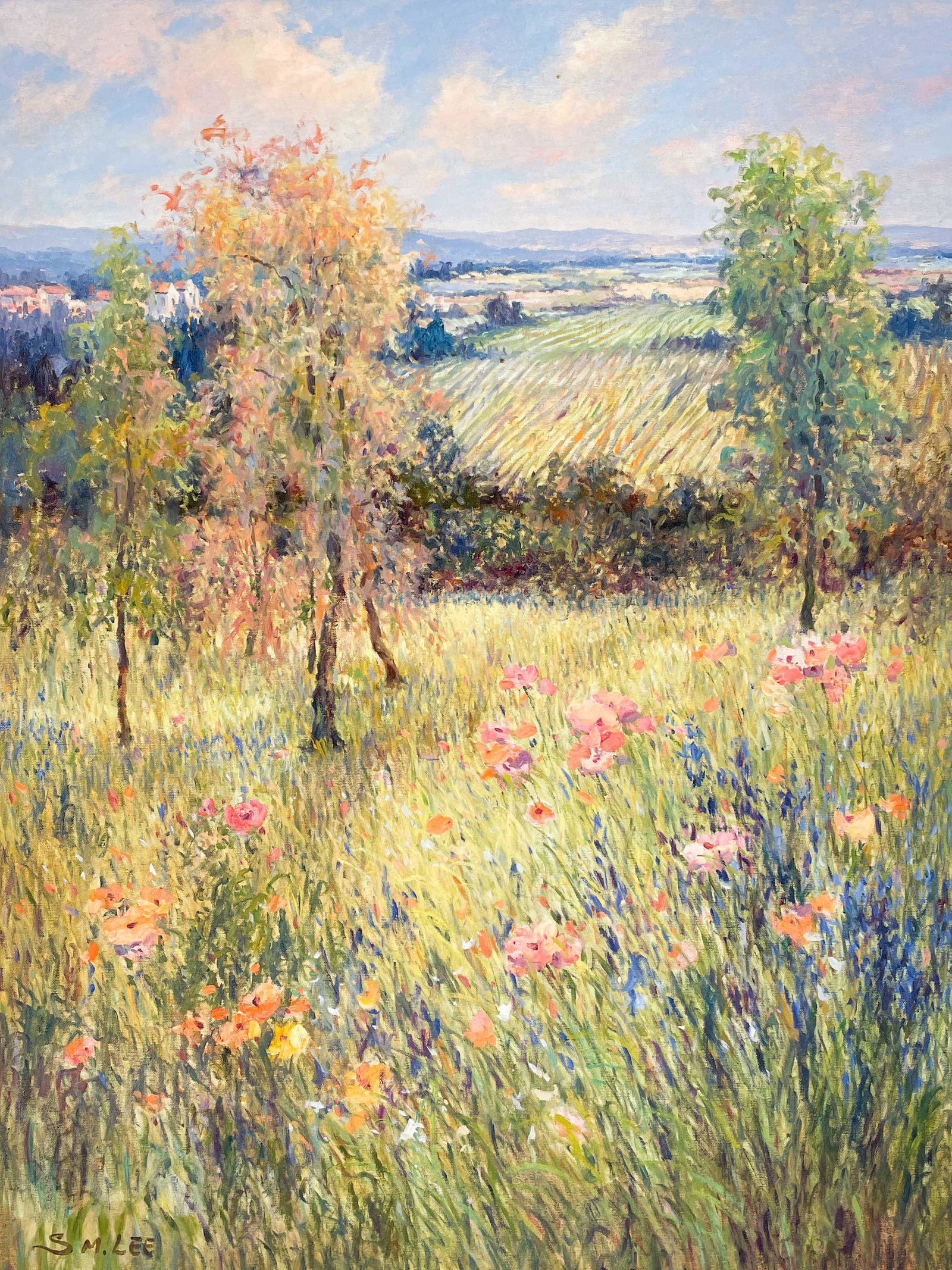 Sang M. Lee - Tuscany Poppies In The Field (1 of 3)
