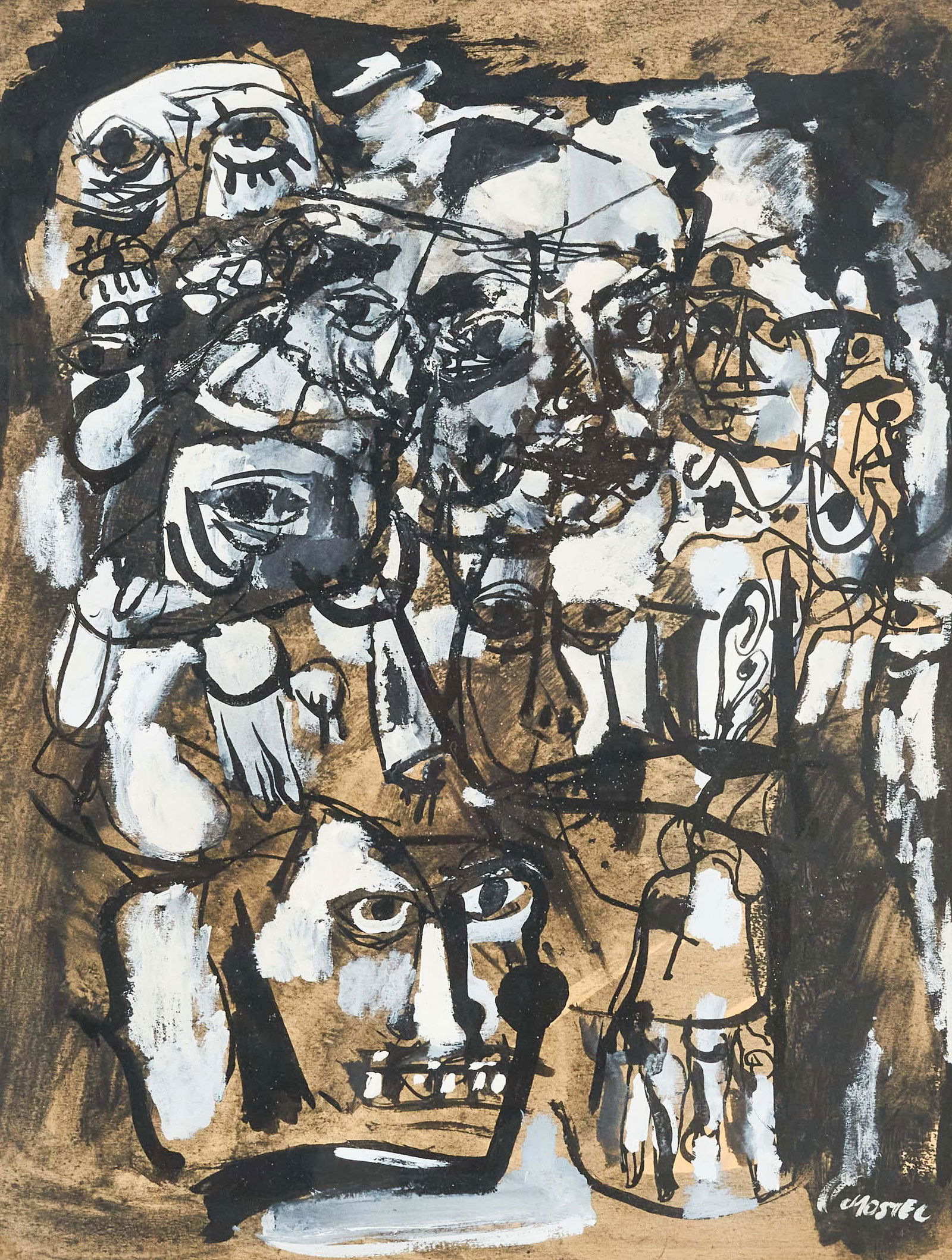 Zero Mostel - Heads (1 of 3)