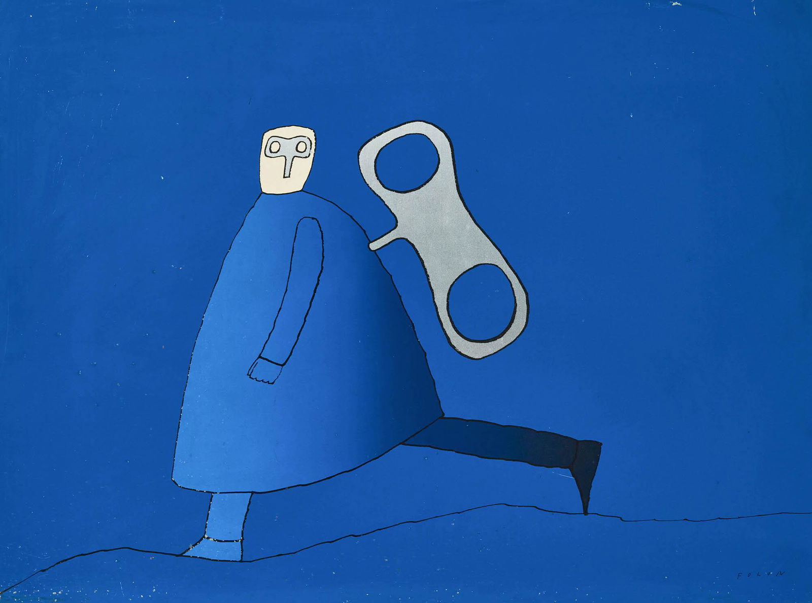 Jean Michel Folon - Le Regard (1 of 5)