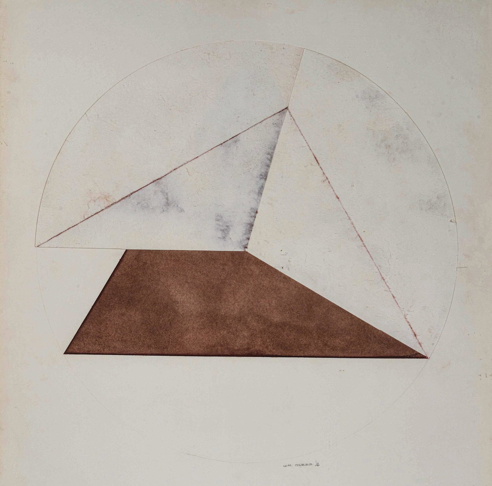 William Fares - Untitled (Geometric Composition) (1 of 4)