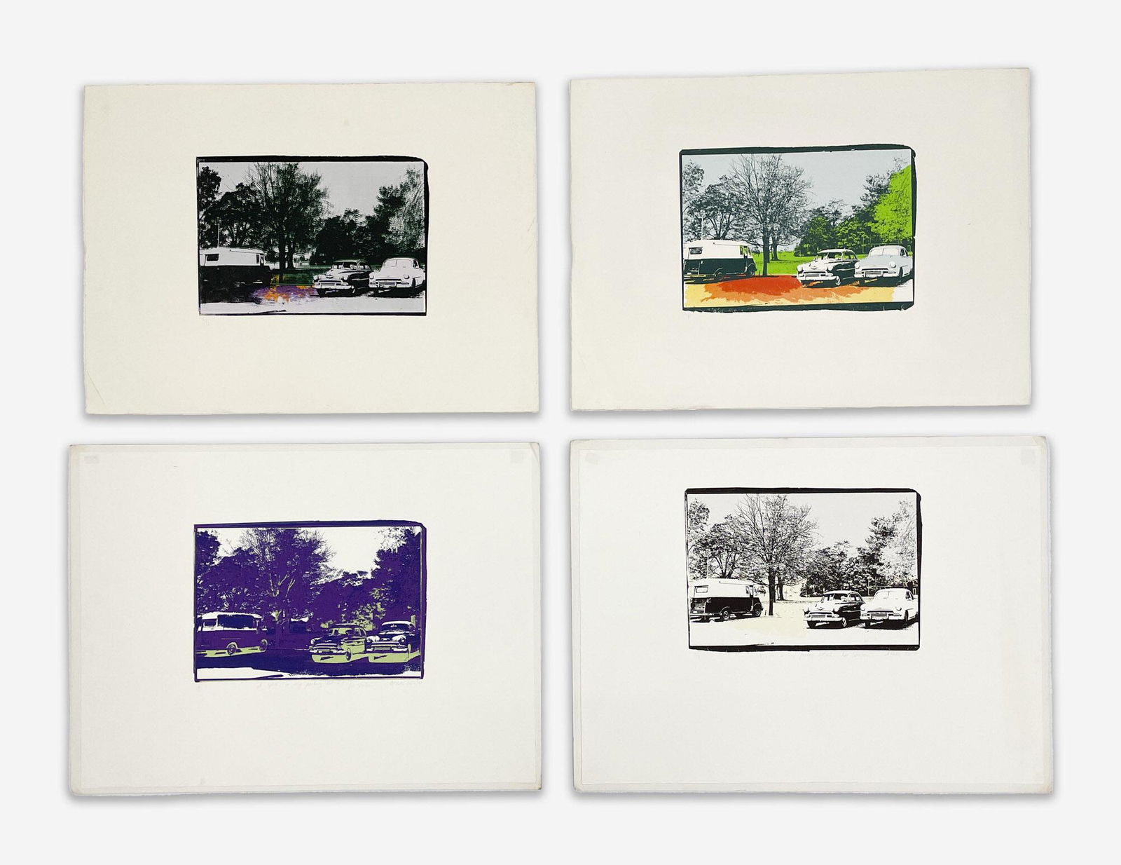 Artist Unknown - A Space in My Parking Lot #2 (Group of (1 of 6)