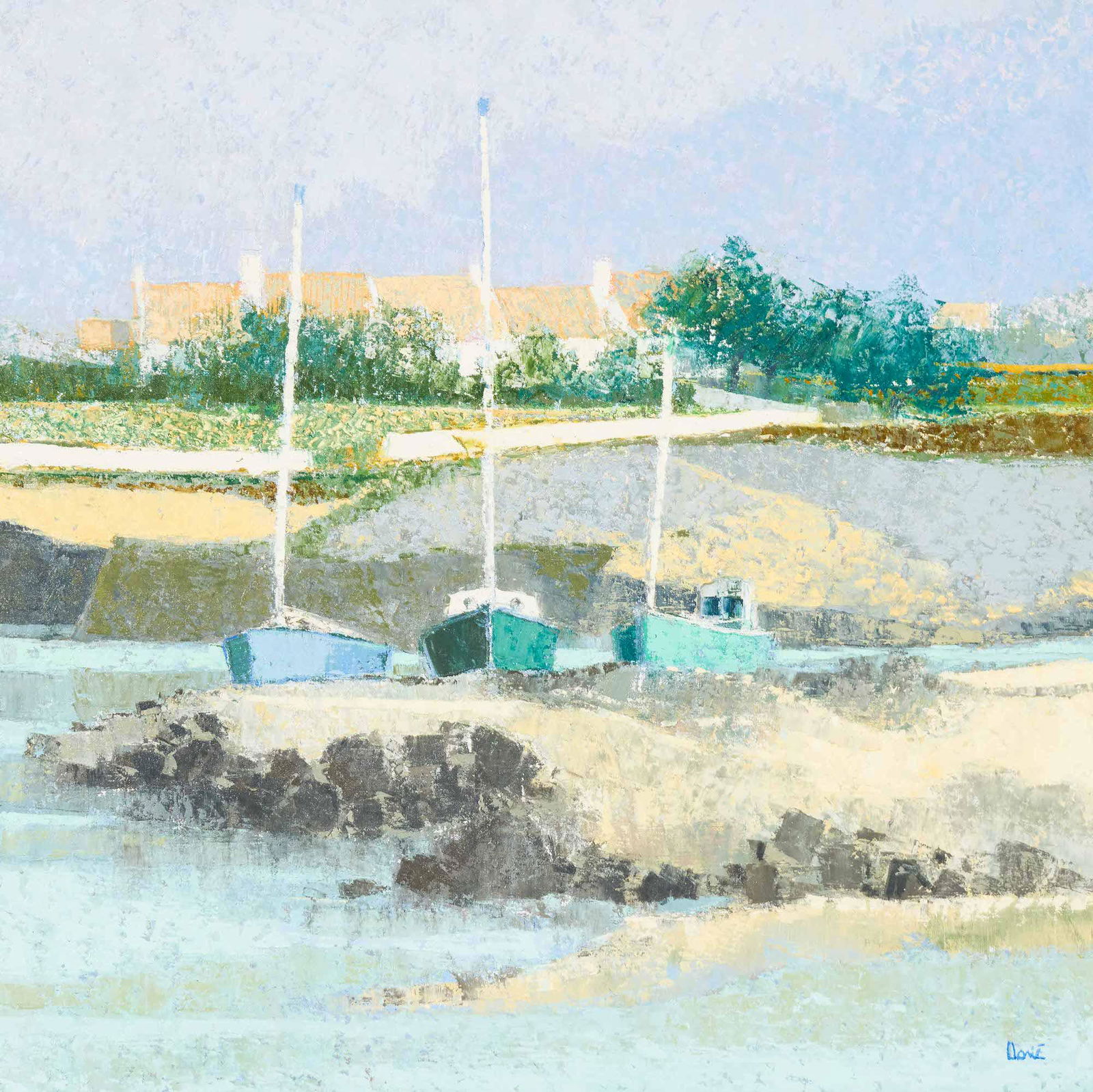 Dominique Dorie - Harbor Scene (1 of 4)