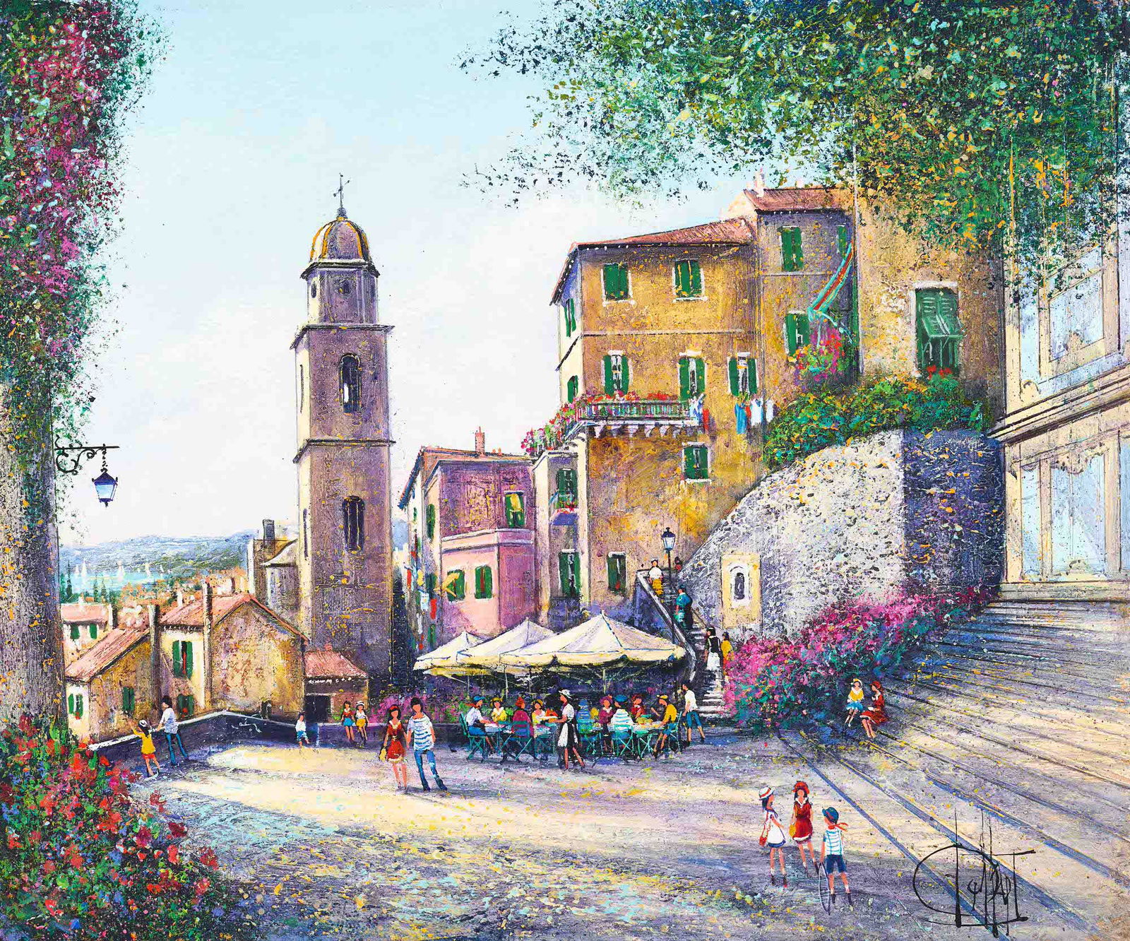 Guy Dessapt - Cervo Piazza (1 of 2)