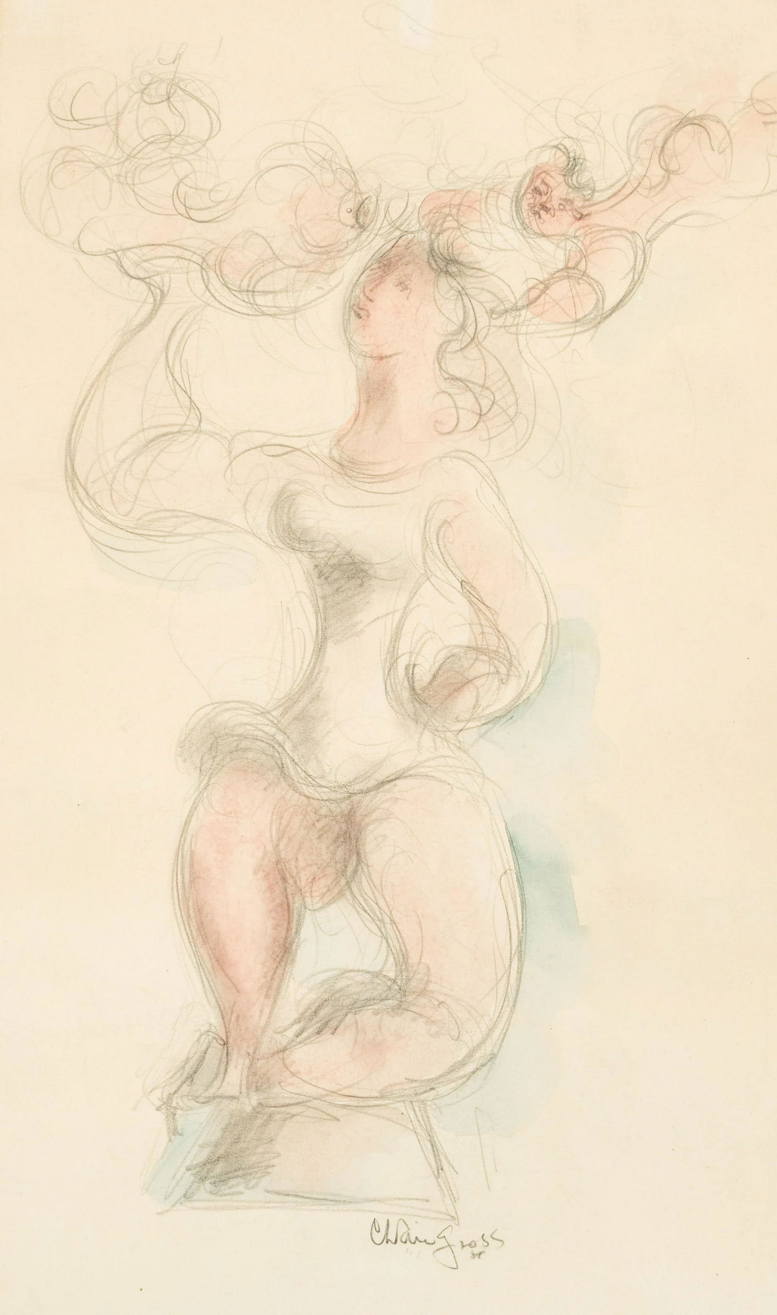 Chaim Gross - Acrobats (1 of 3)