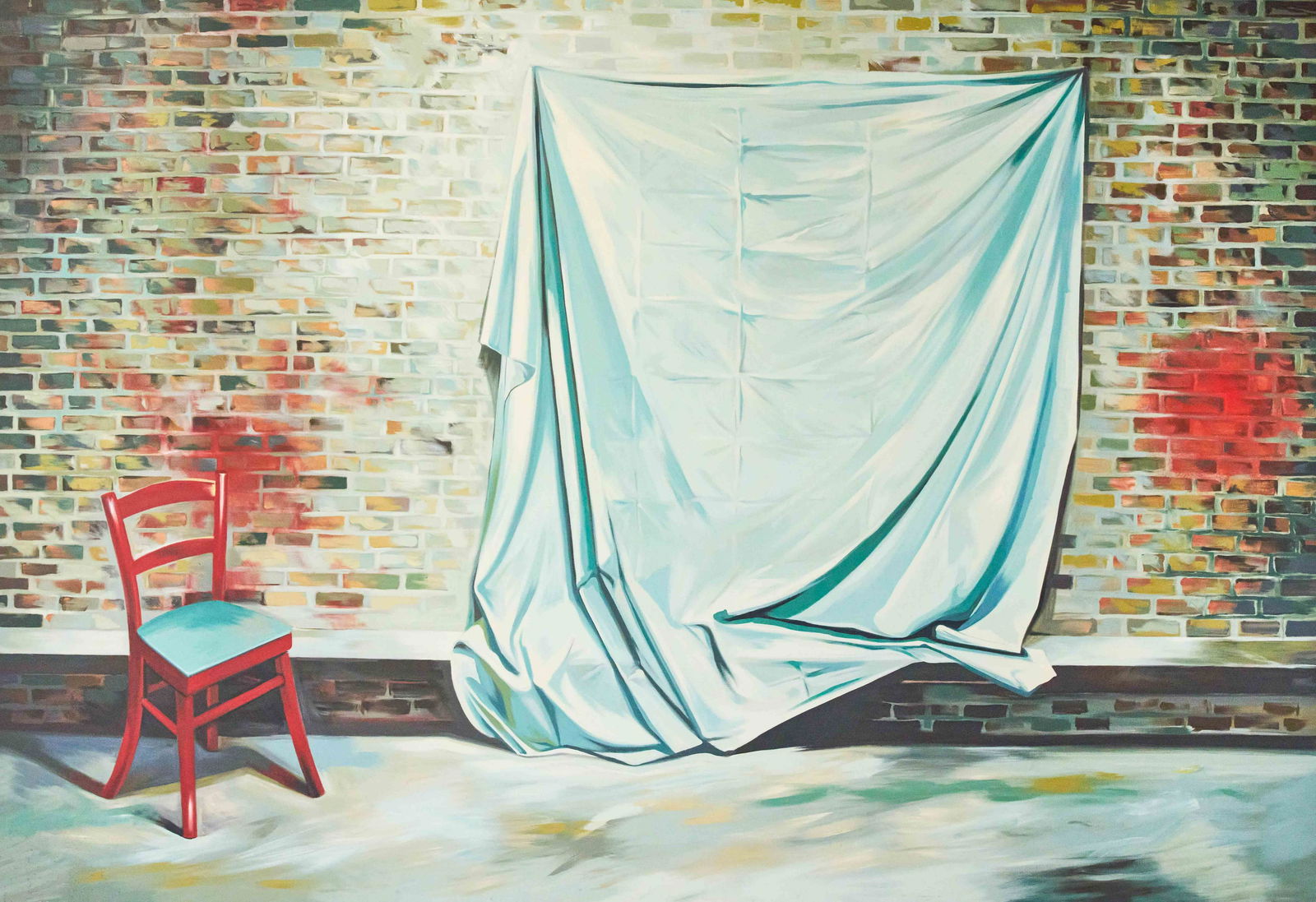 Lowell Nesbitt - Studio Sheet with Red Chair (1 of 7)