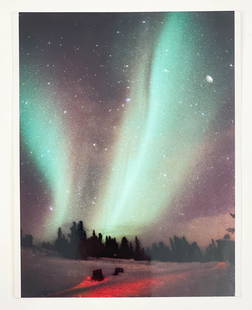 Dan Asher - Aurora Borealis: Lot 22 Dan Asher American (1947-2010) Aurora Borealis (2004) c-print signed verso, numbered AP 1 image: 7 1/2 x 9 7/8 inches Provenance: From a Private New York Collection