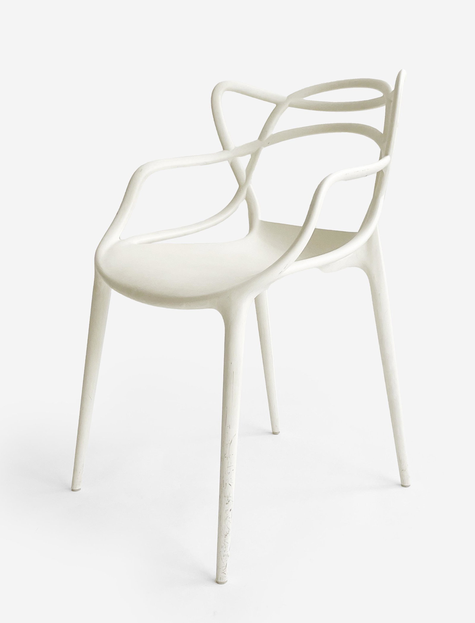 Phillippe Starck & Eugeni Quitllet for Kartell, Masters: Lot 48 Phillippe Starck & Eugeni Quitllet for Kartell, Masters chair 33 x 21 x 17 1/2 inches molded plastic