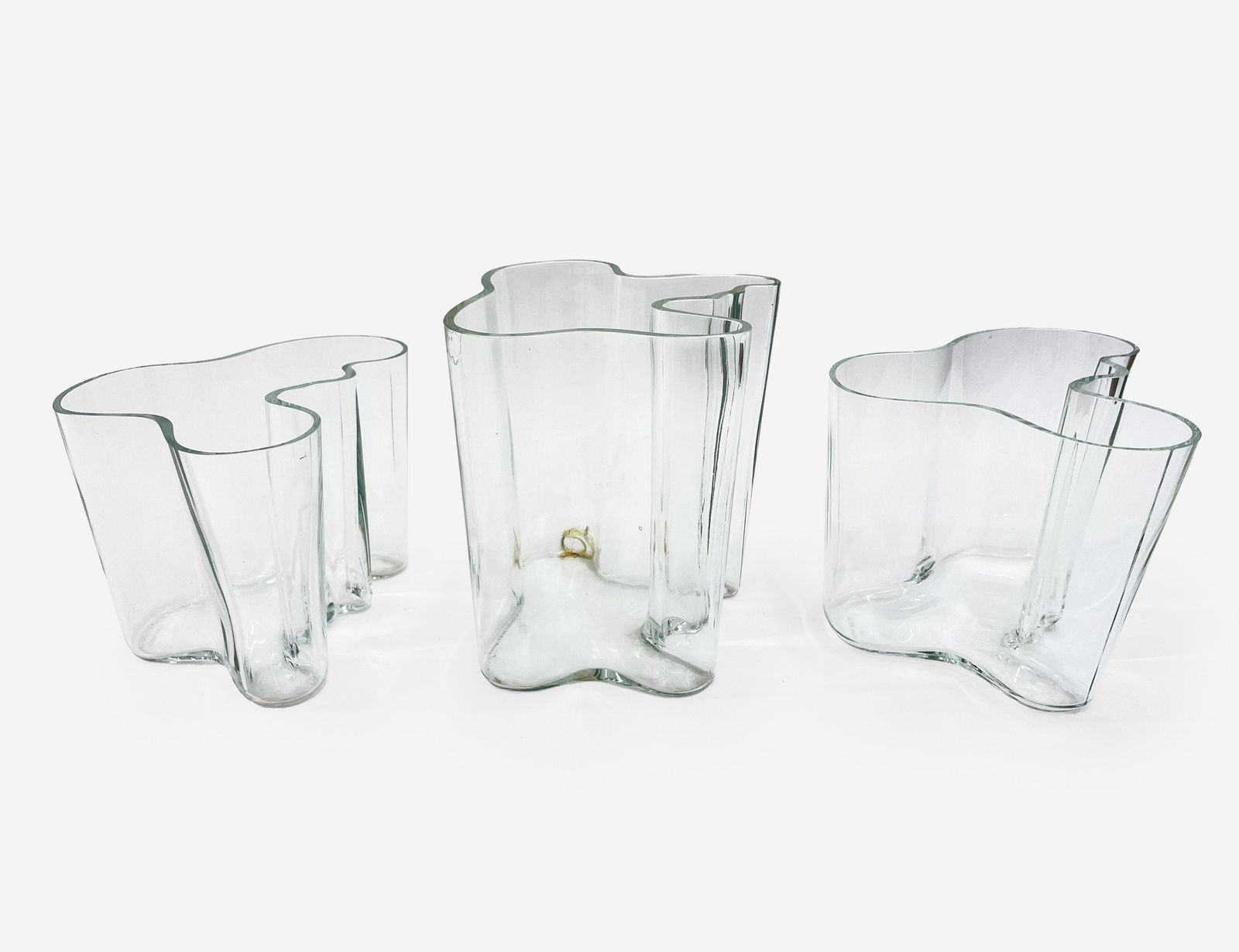 Alvar Aalto - Group of Three Savoy Vases (One Repaired) (1 of 3)