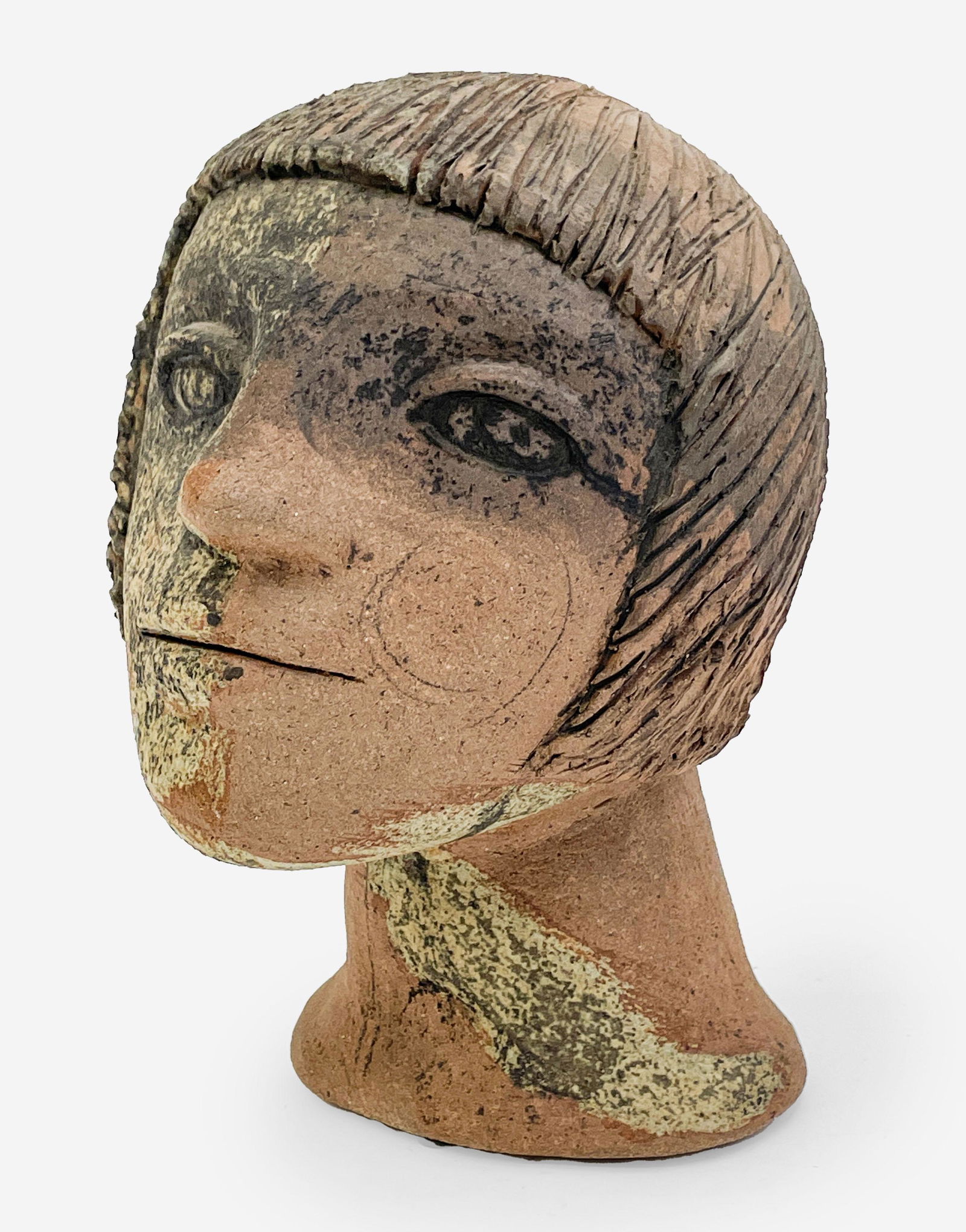 Reina Herrera (attributed) - Ceramic Portrait of a (1 of 5)