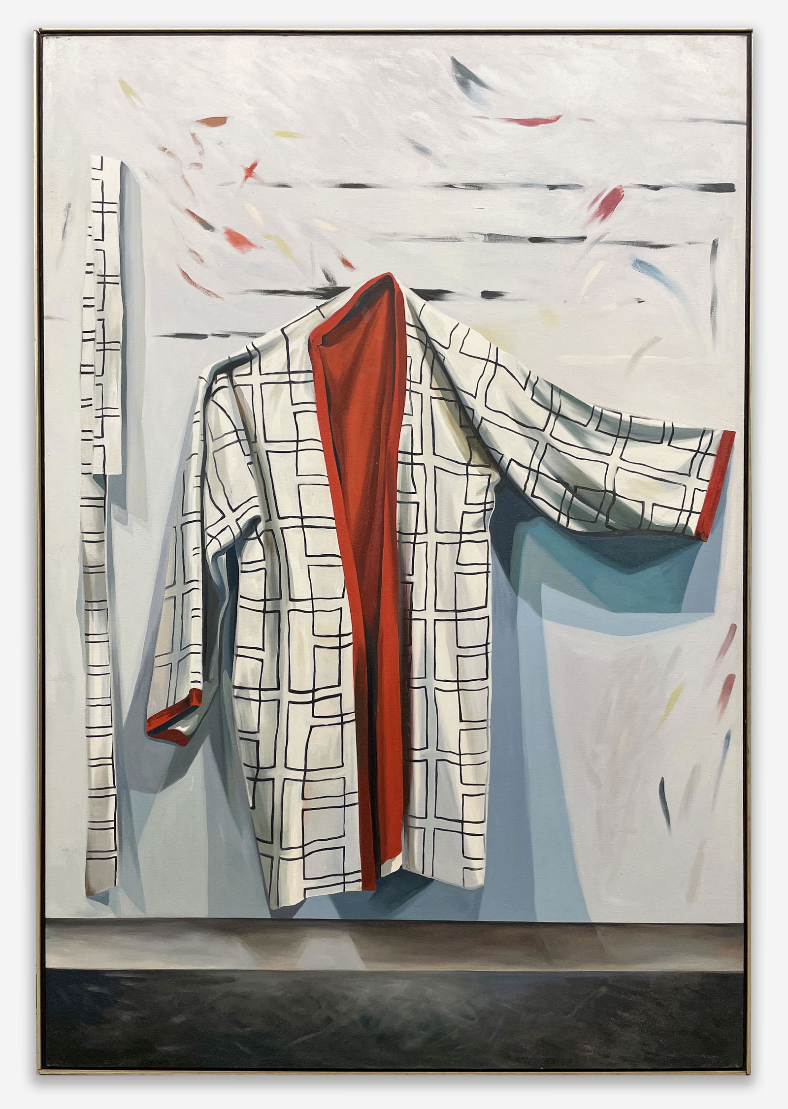 Lowell Nesbitt - Black White Red Robe (1 of 4)