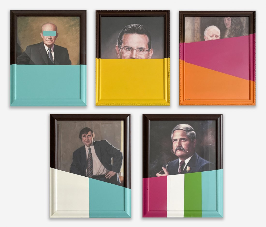 Unknown Artist - Group of 5 ”Dipped” (1 of 3)