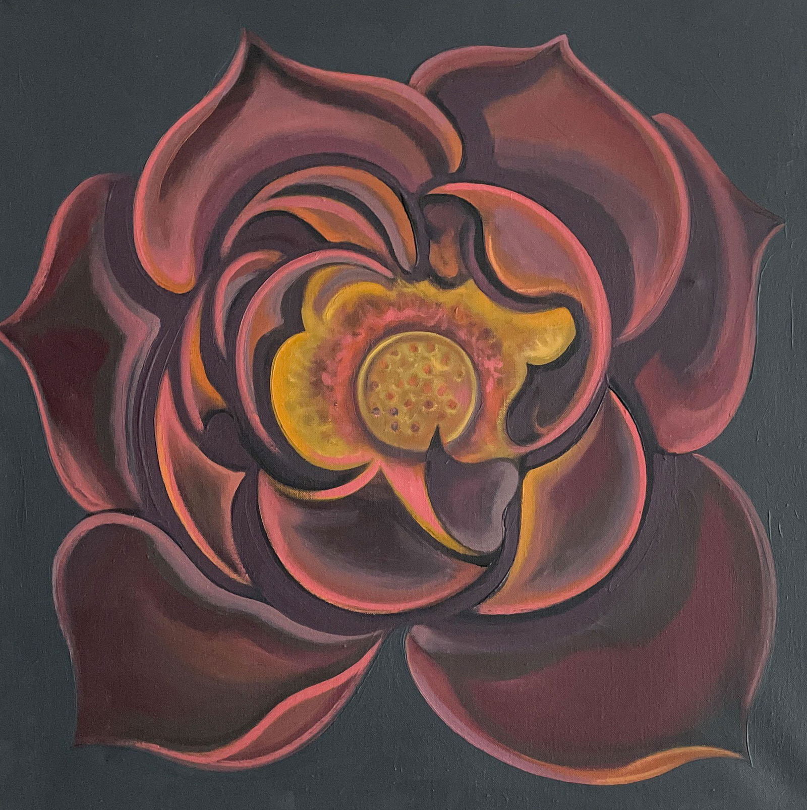 Lowell Nesbitt - Nocturnal Lotus (1 of 3)