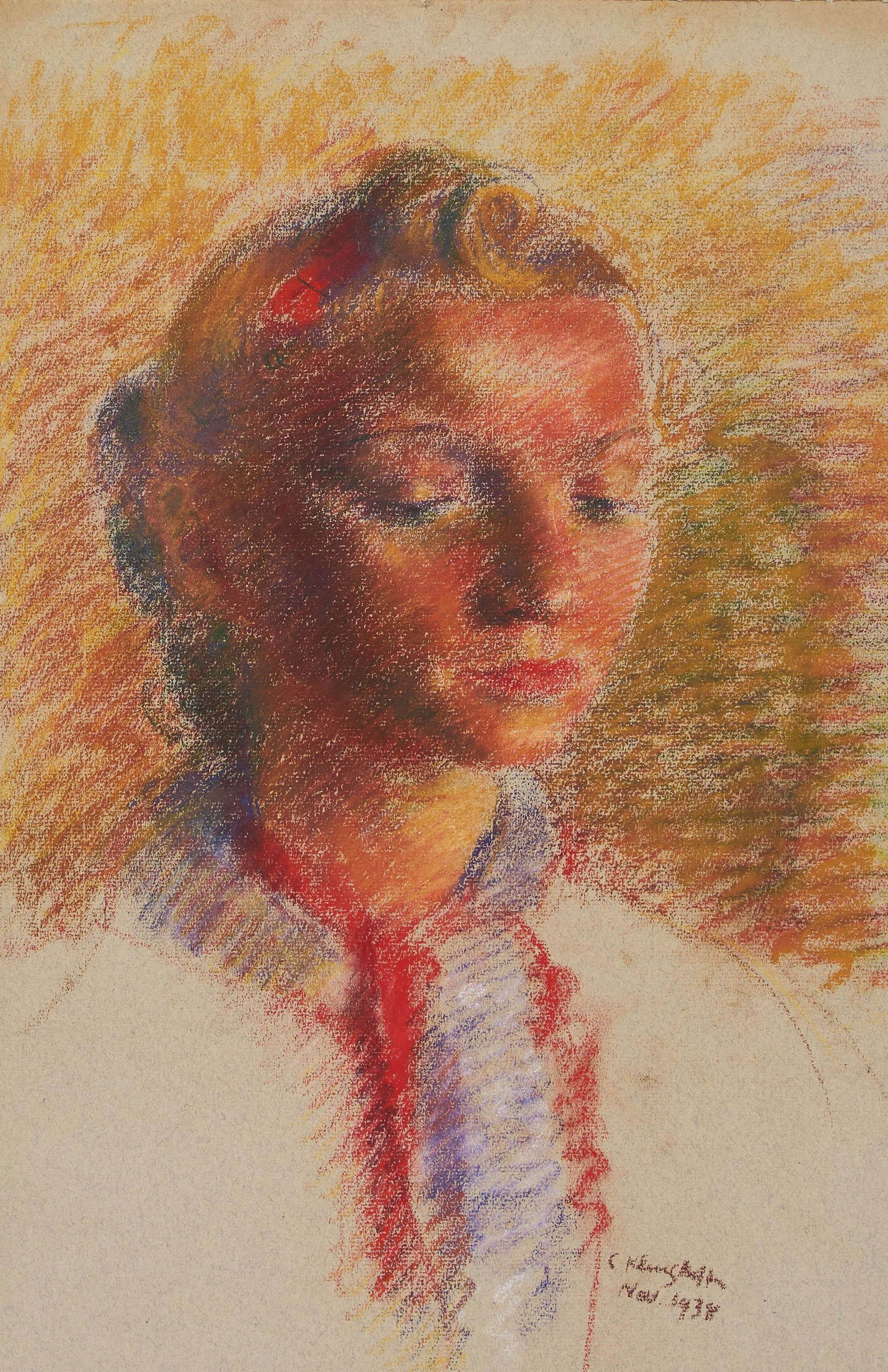Clara Klinghoffer - Untitled (Portrait of a young (1 of 3)
