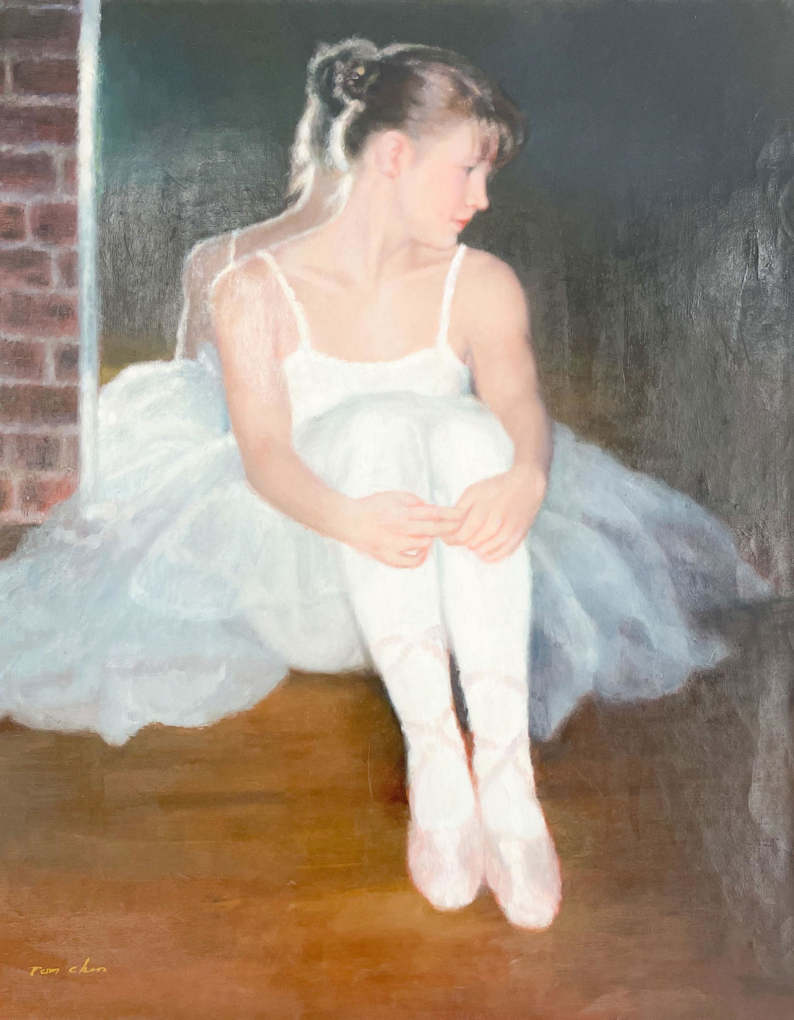 Unknown Artist - Portrait of Ballerina (1 of 3)