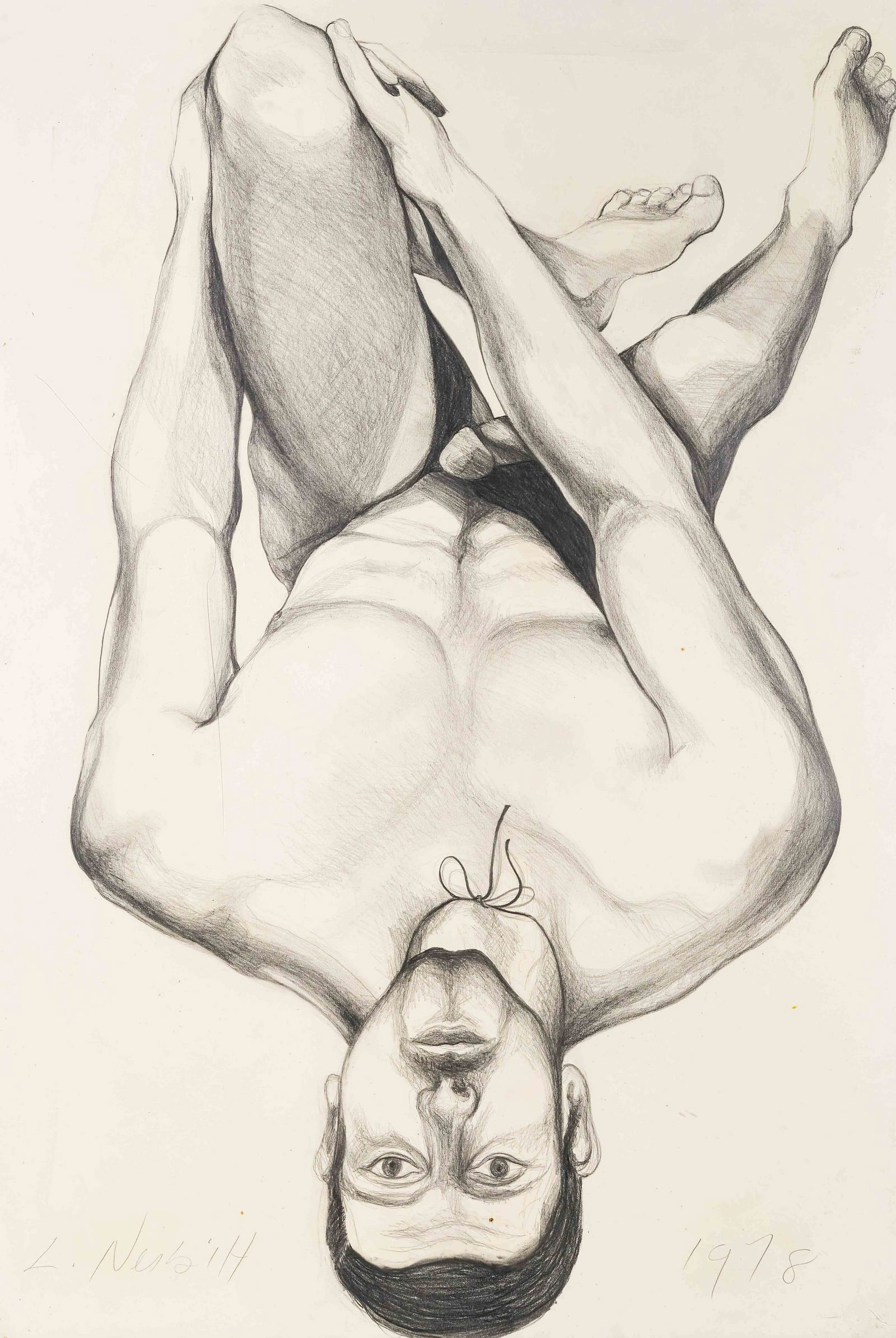 Lowell Nesbitt - David Upside Down (1 of 3)