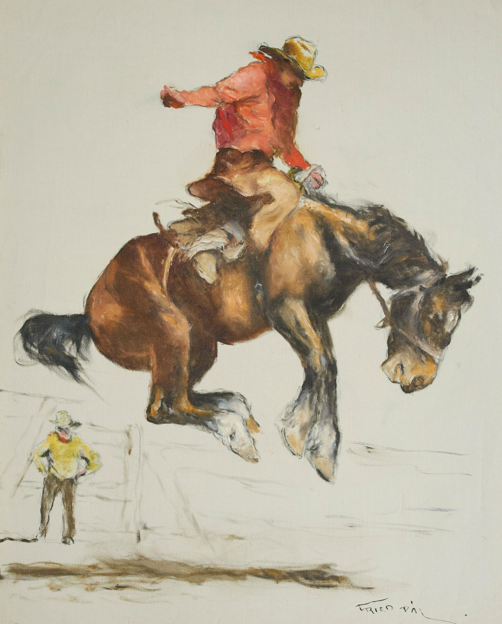 Pál Fried - Bronco out of the Gate (1 of 2)