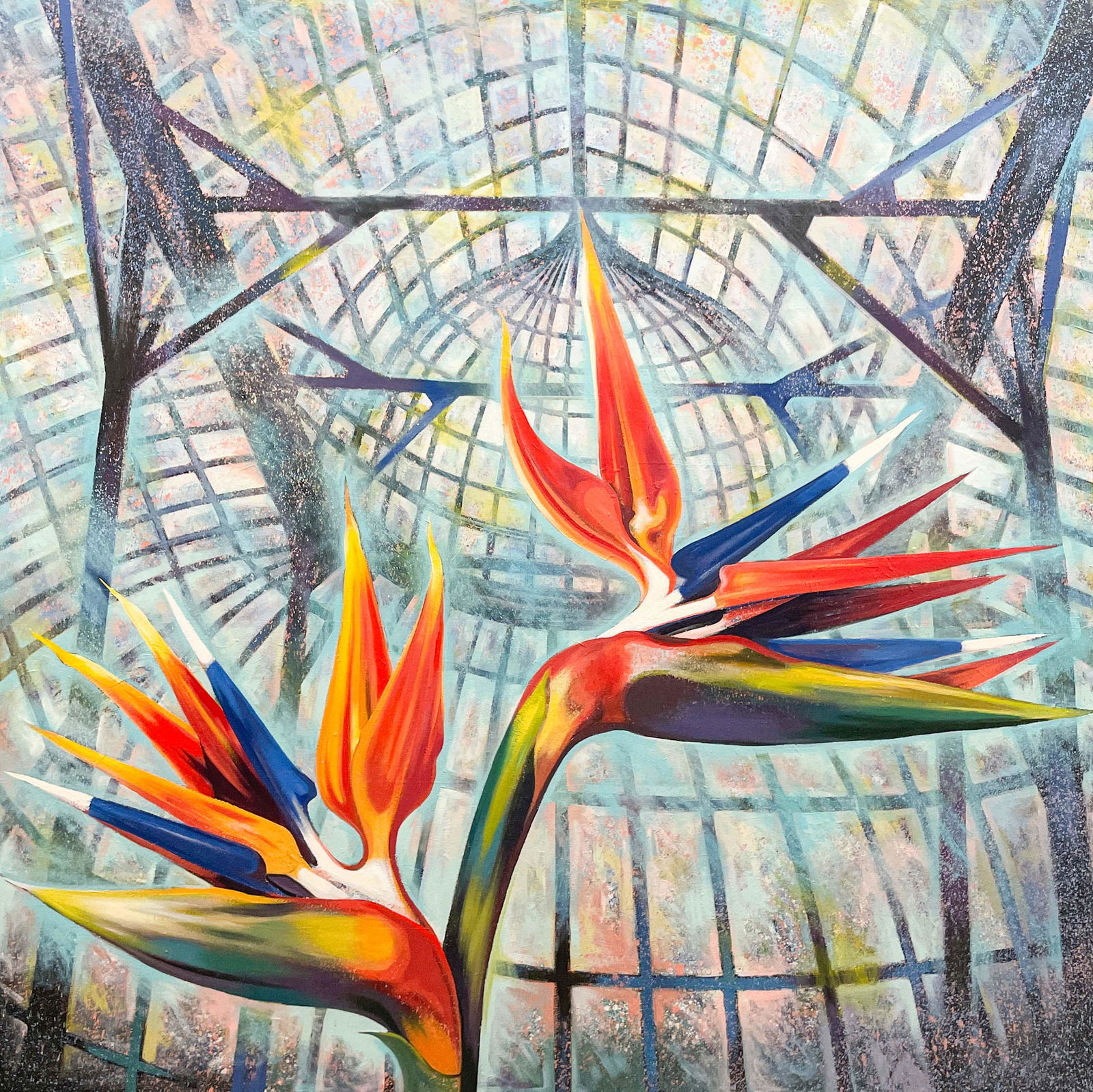 Lowell Nesbitt - Garden Vision (The Greenhouse) (1 of 5)