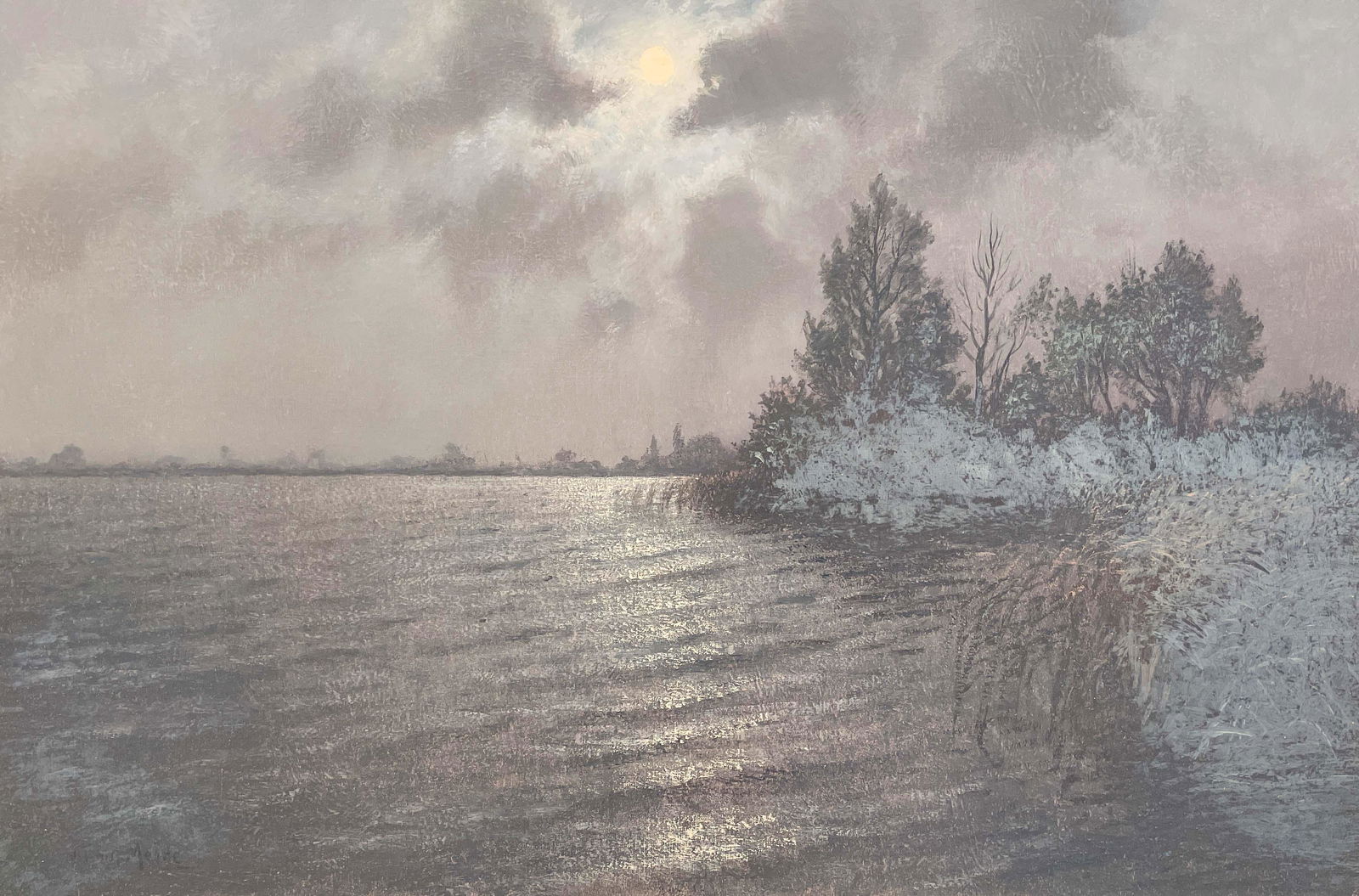 J.L. van der Meide - Moon Glistened Lake (1 of 3)