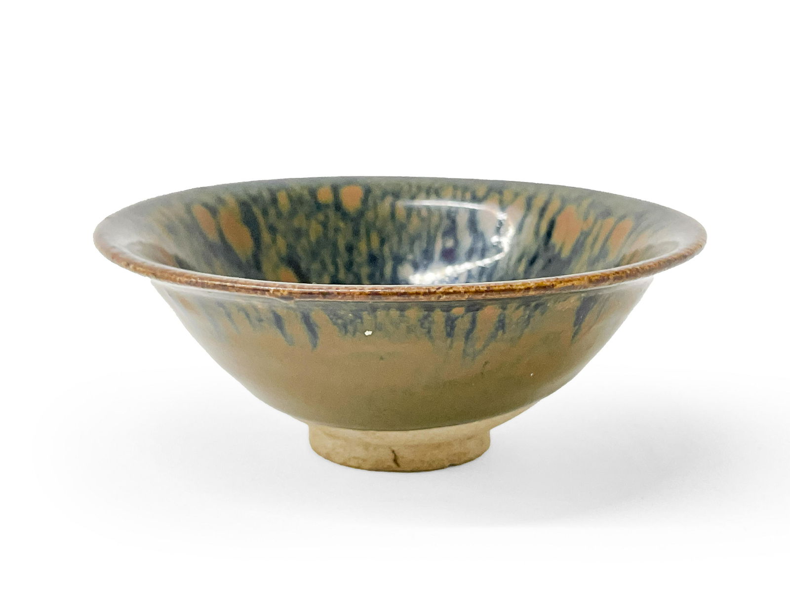 Chinese Song Style Russet Splashed Black Glazed Bowl (1 of 4)