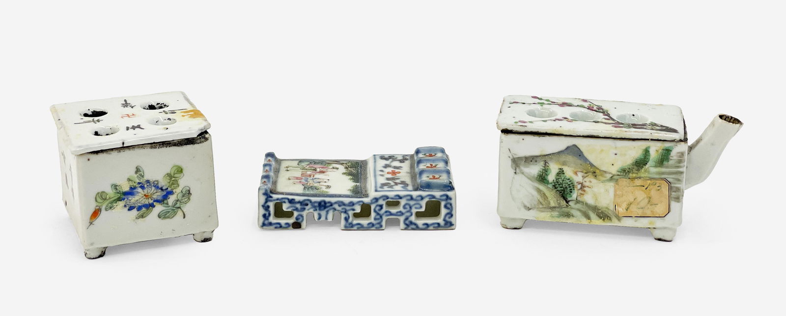 Three Chinese Porcelain Desk Articles (1 of 7)