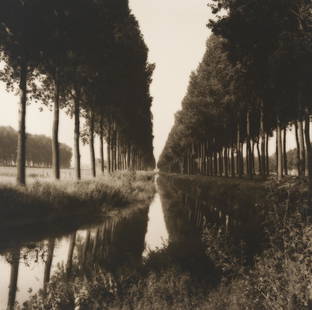 Lynn Geesaman - Damme, Belgium: Lot 1 Lynn Geesaman American (1938-2020) Damme, Belgium (1992) silver gelatin print signed verso image: 18 7/8 x 18 7/8 inches sheet: 23 7/8 x 19 7/8 inches Provenance: From the Estate of Edward