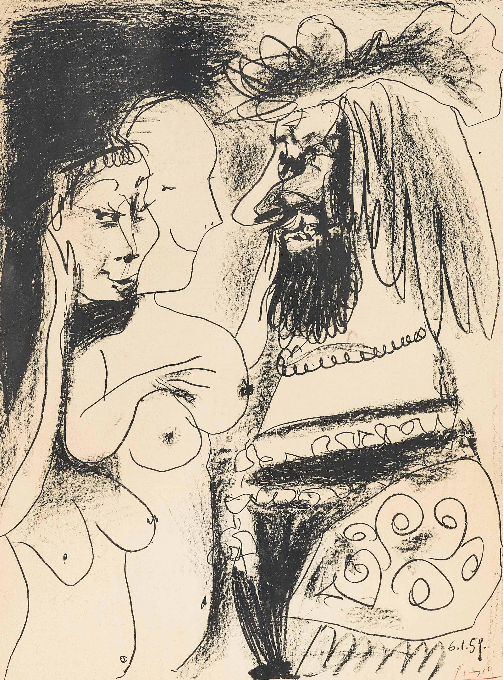 Pablo Picasso - Le Vieux Roi (1 of 3)