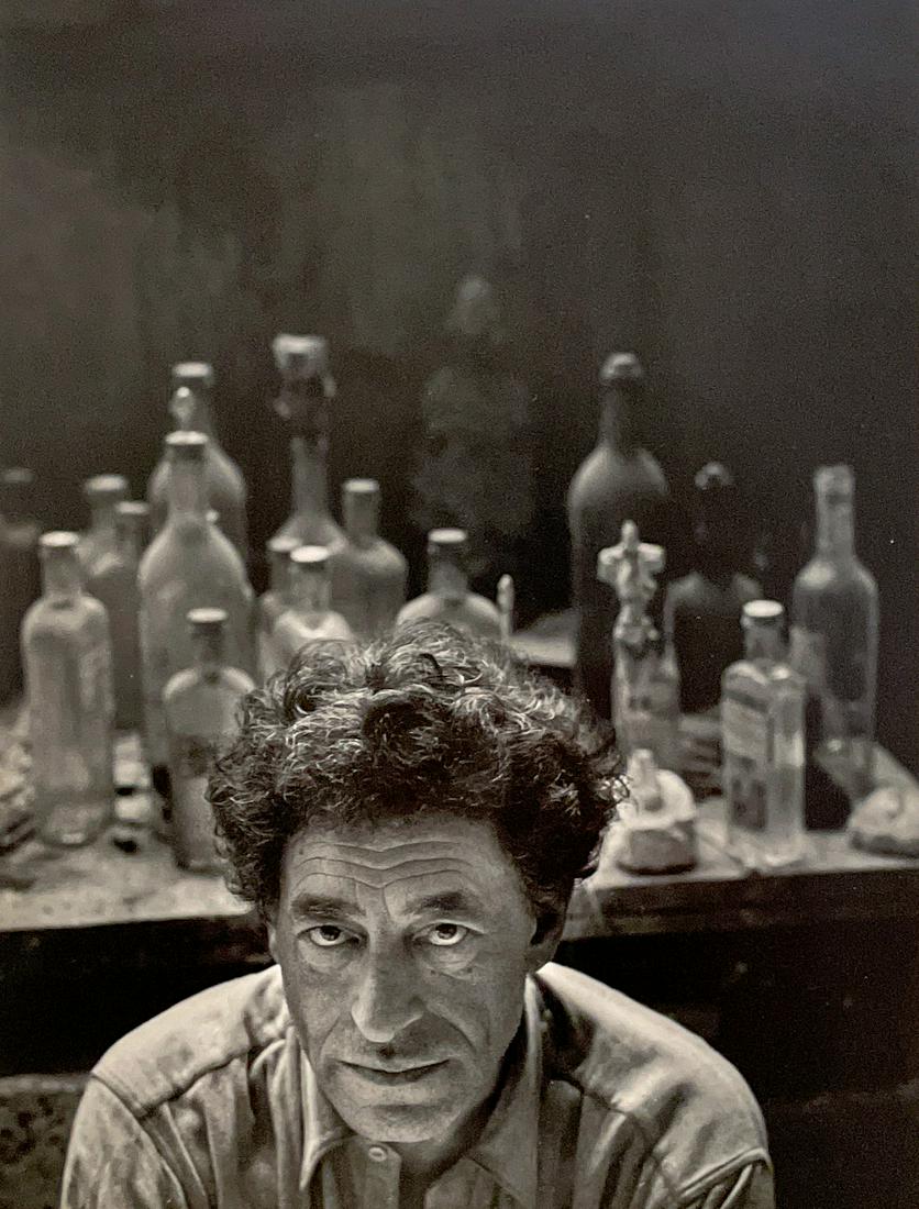 Arnold Newman - Alberto Giacometti, Paris 1954 (1 of 6)