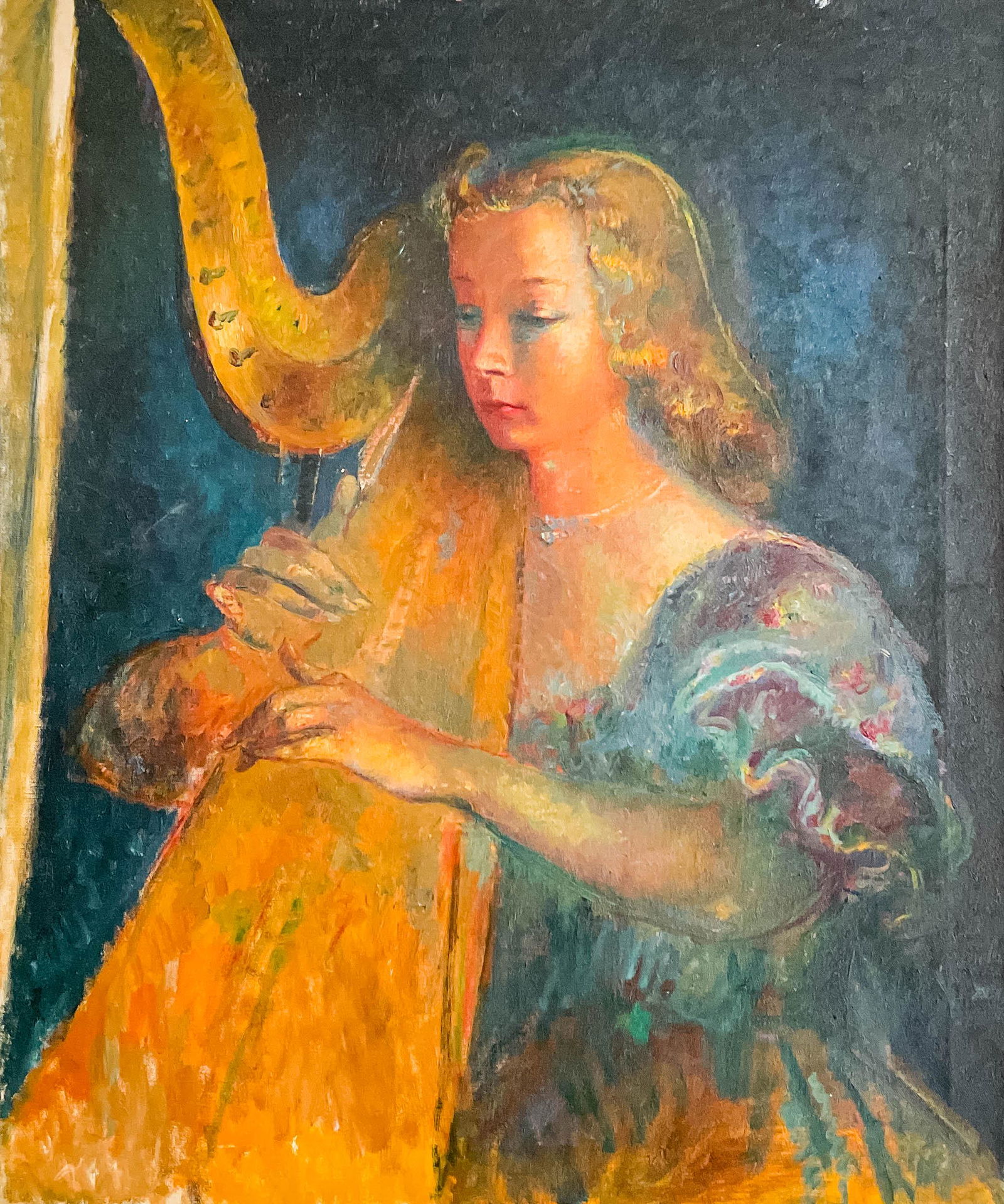 Clara Klinghoffer - Untitled (Woman Playing Harp) (1 of 4)
