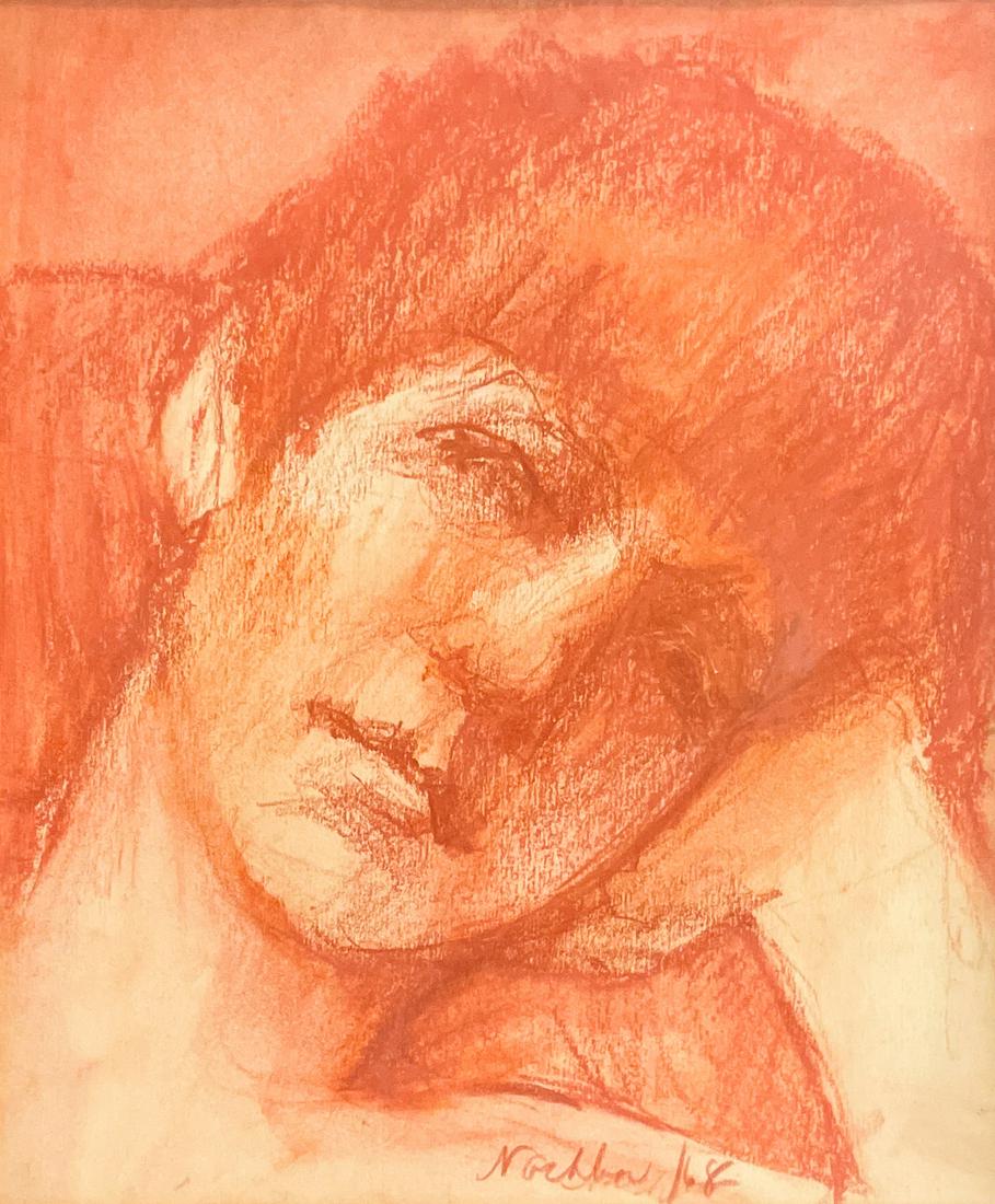Florence Hasenflug - Portrait In Red (1 of 3)