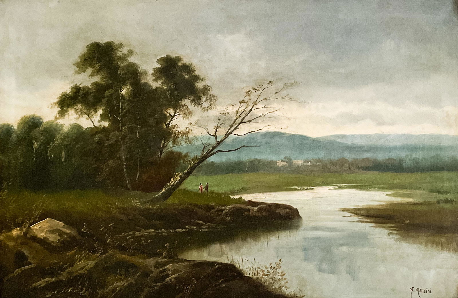 Antonio Mancini - Untitled (River to Mountains) (1 of 4)