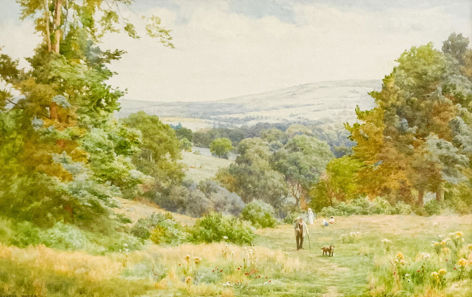 George Marks - A Coomb in The Cotswolds (1 of 4)