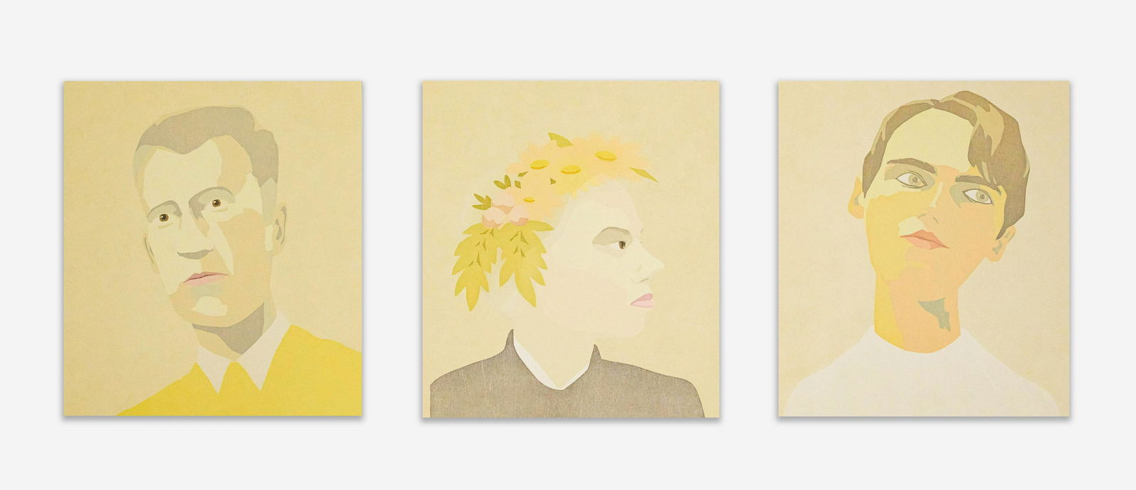 Unknown Artist - 3 Portraits (1 of 5)