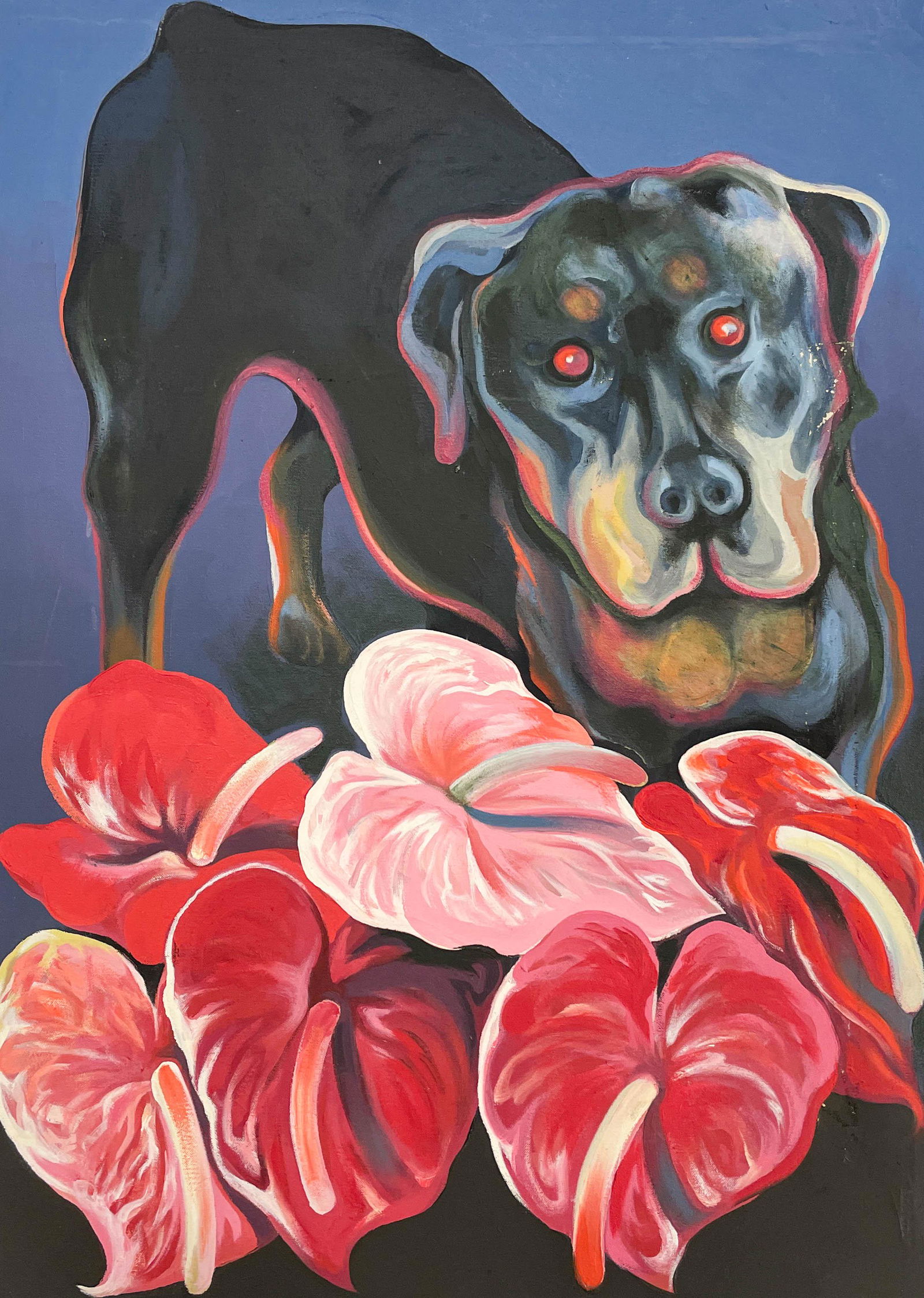 Lowell Nesbitt - Shadow's Anthurium Garden (1 of 4)