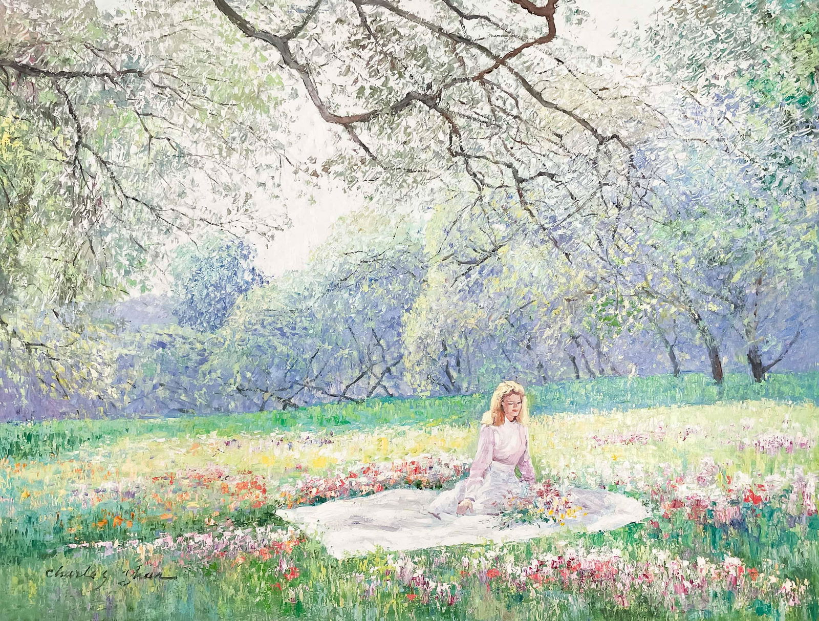 Charles Zhan - Woman in Field of Flowers (1 of 4)