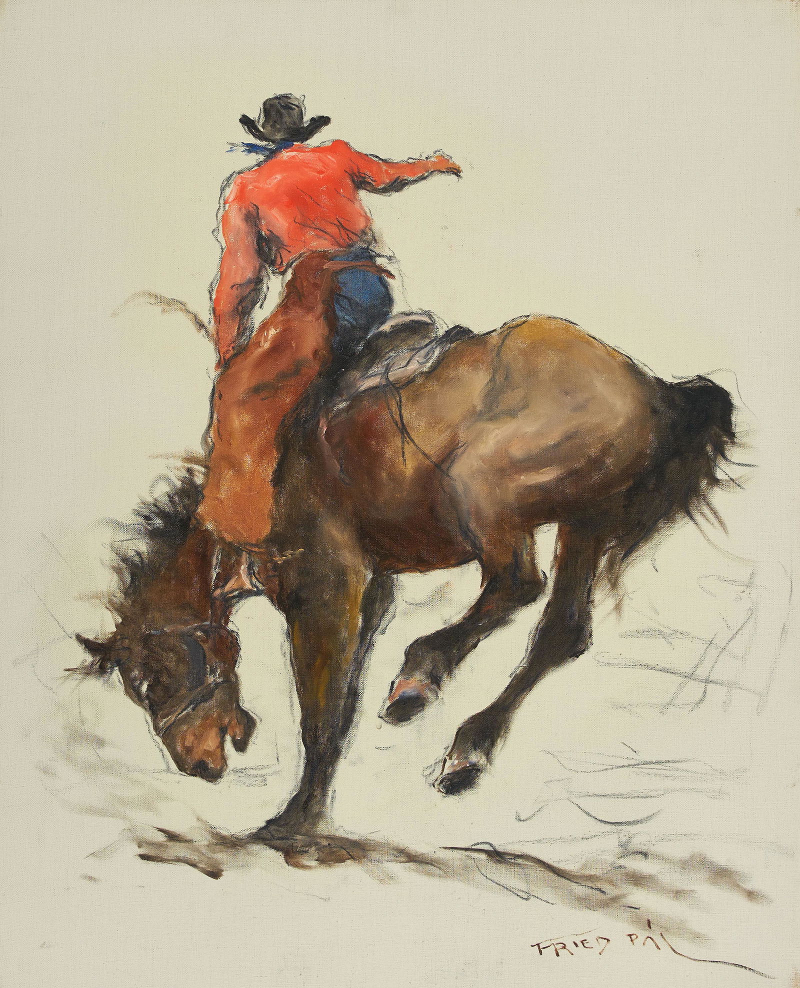 Pál Fried - Bronco Rust Shirt (1 of 2)