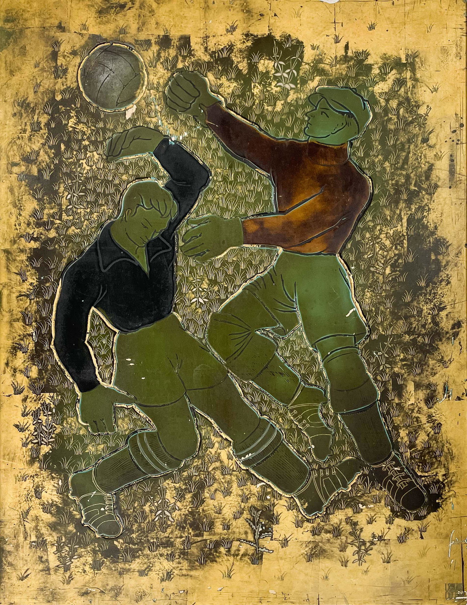 Artist Unknown - Untitled (Athletes) (1 of 5)