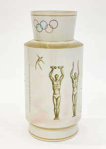 Gaston Goor - Athletisme Vase with Olympic Motifs