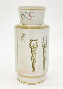 Gaston Goor - Athletisme Vase with Olympic Motifs