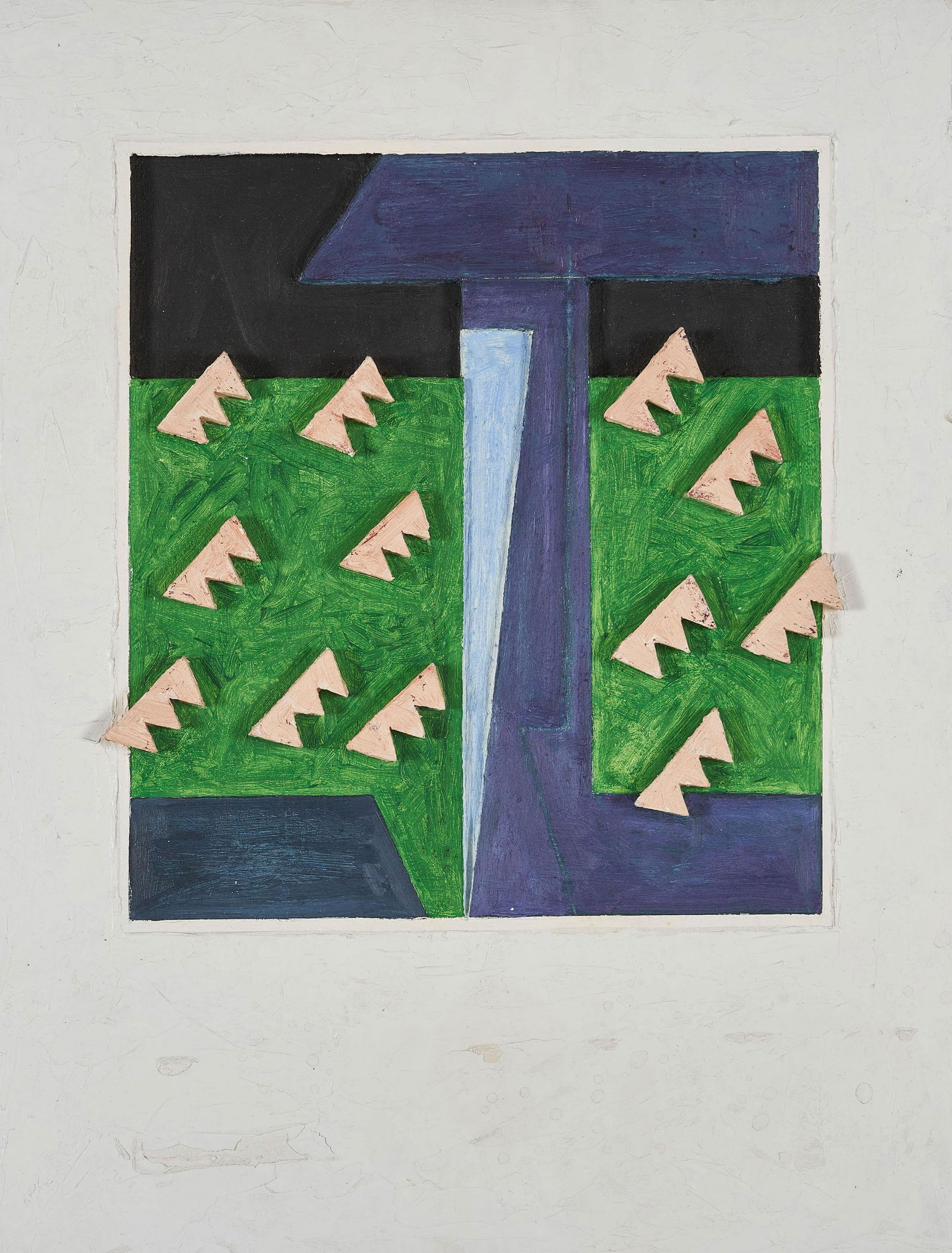 Rex Lau - Untitled (Blues and Green) (1 of 3)