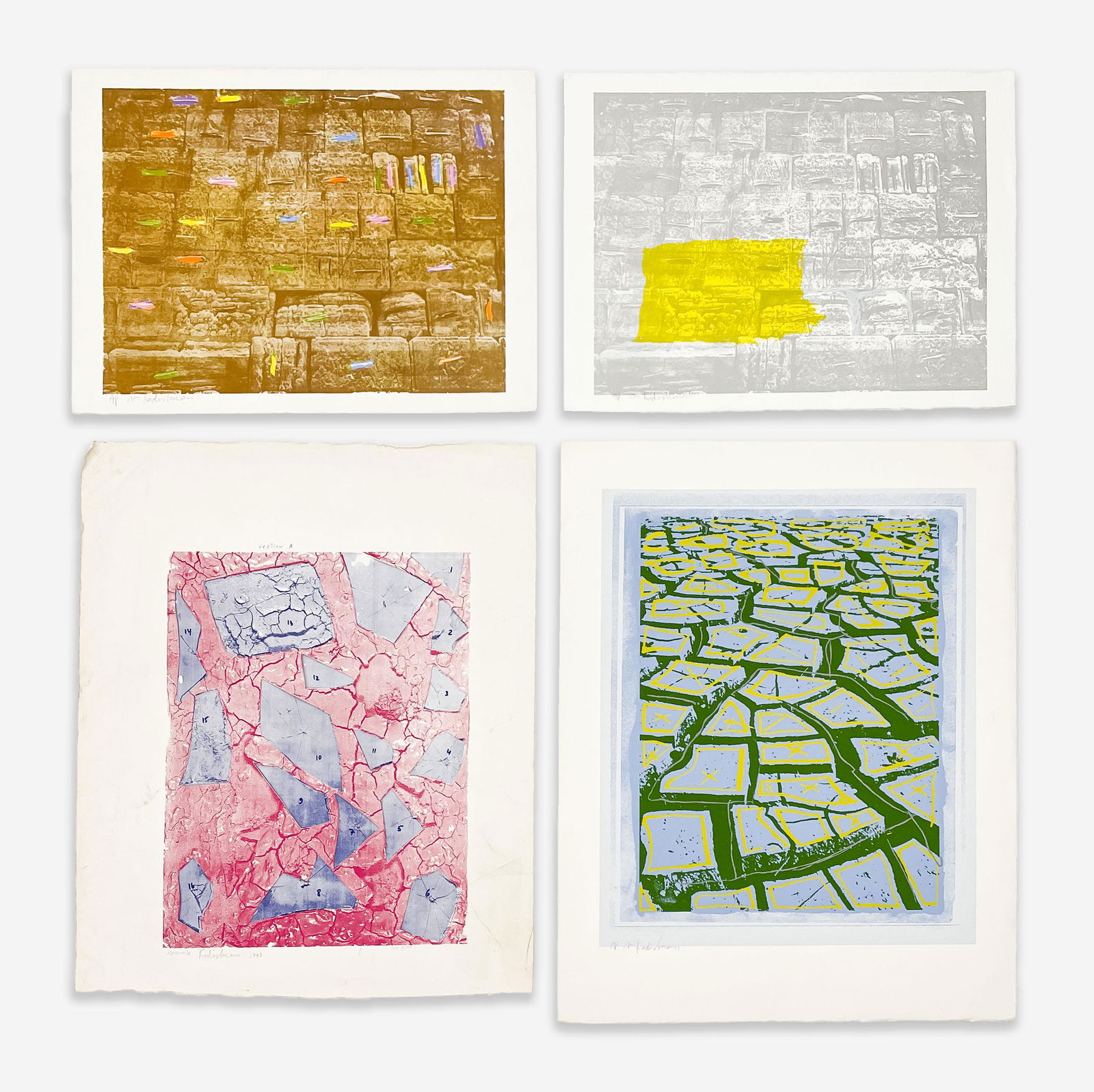 Menashe Kadishman - 4 Works on Paper (1 of 8)