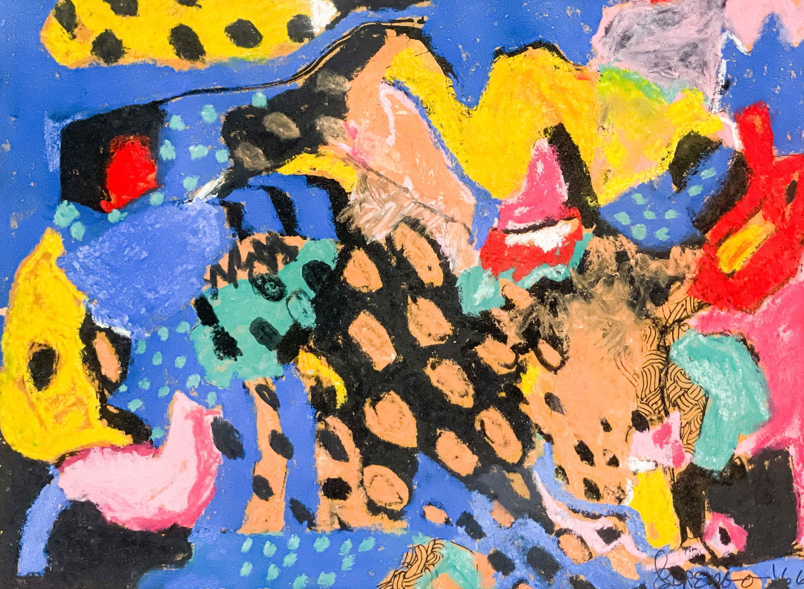 Unknown Artist - Abstract Composition (1 of 4)