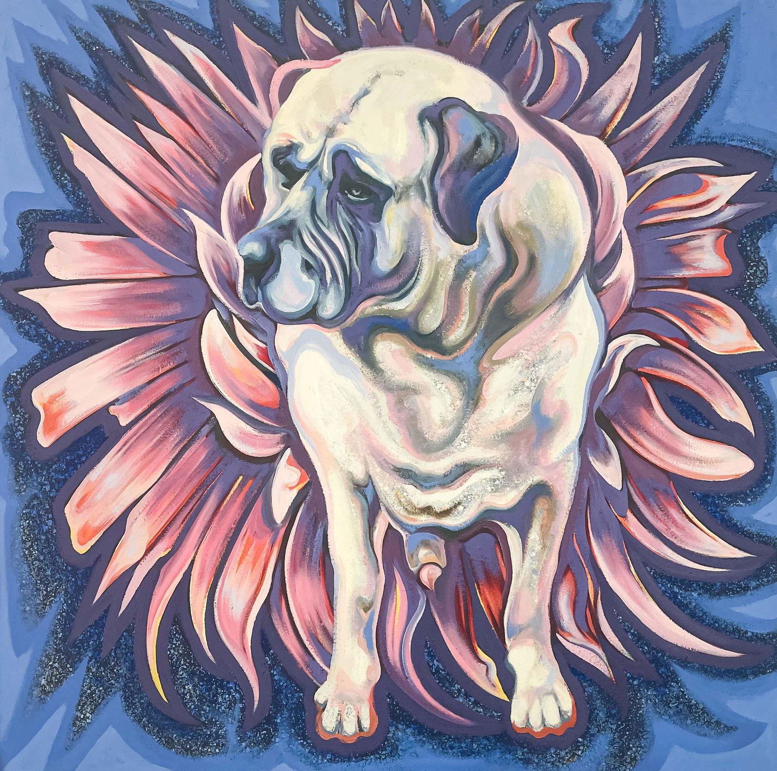 Lowell Nesbitt - ”Stoneleigh's” Dahlia  (Mastiff) (1 of 5)