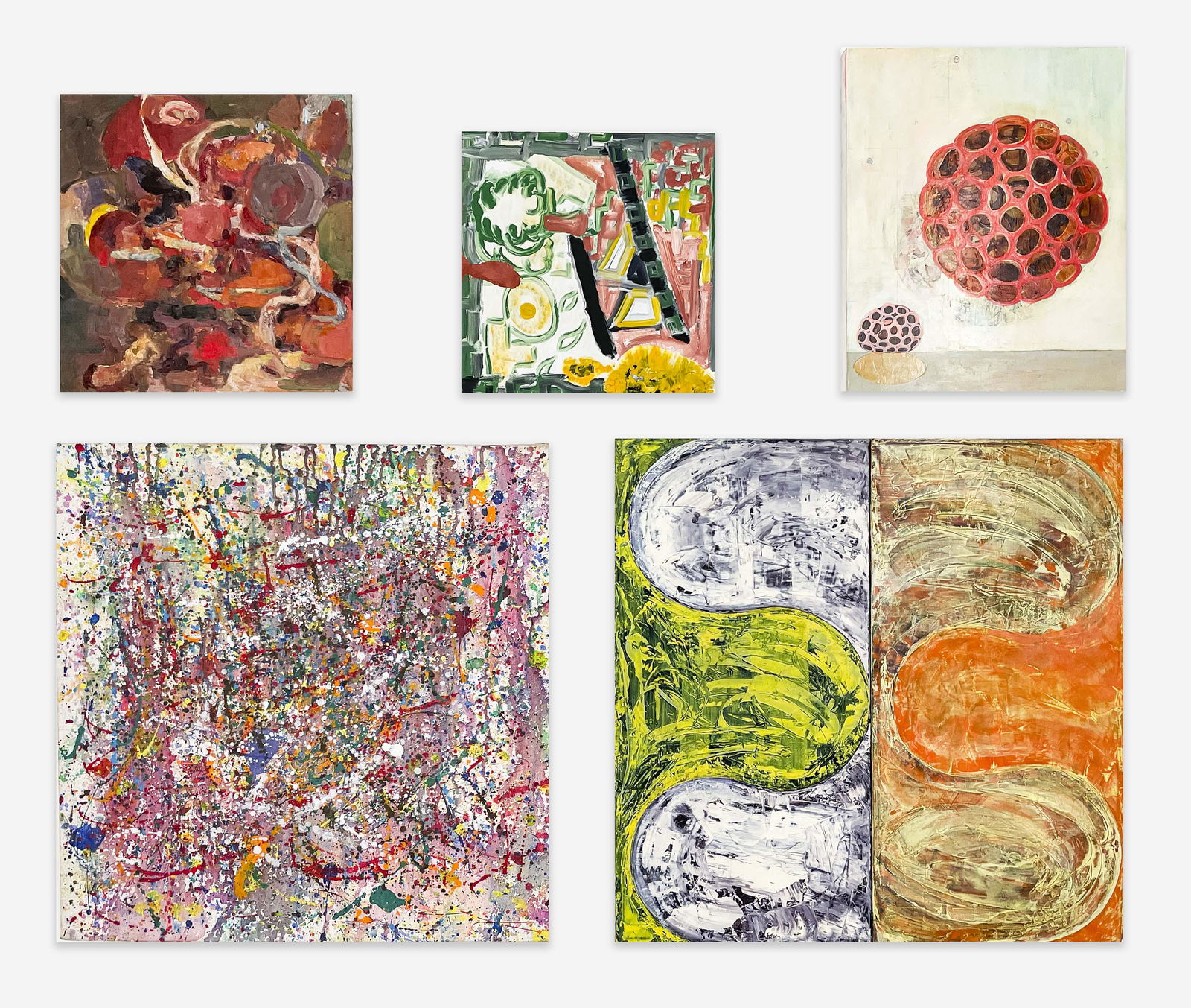 Assorted Artists - Group of 5 Contemporary Compositions (1 of 12)