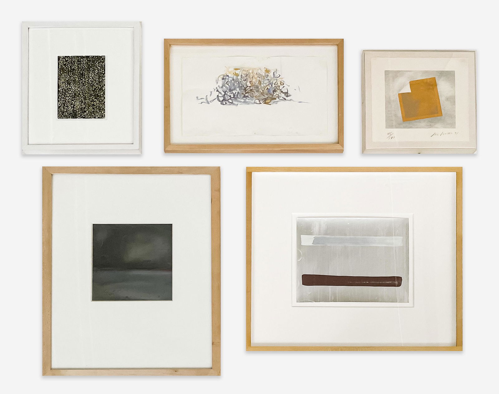 Assorted Artists - Group of 5 Works on Paper (1 of 9)