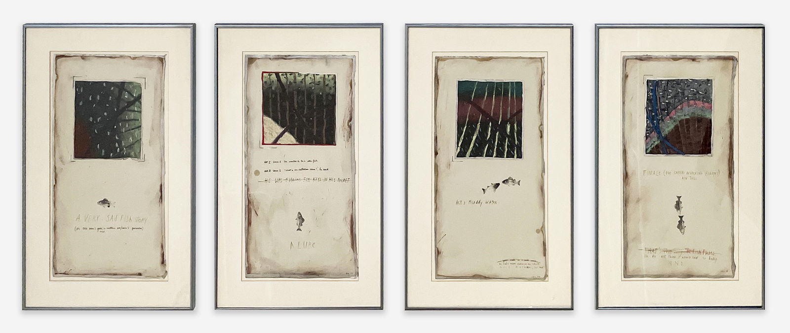 Unknown Artist - A Very Sad Fish Story (Set of 4) (1 of 6)