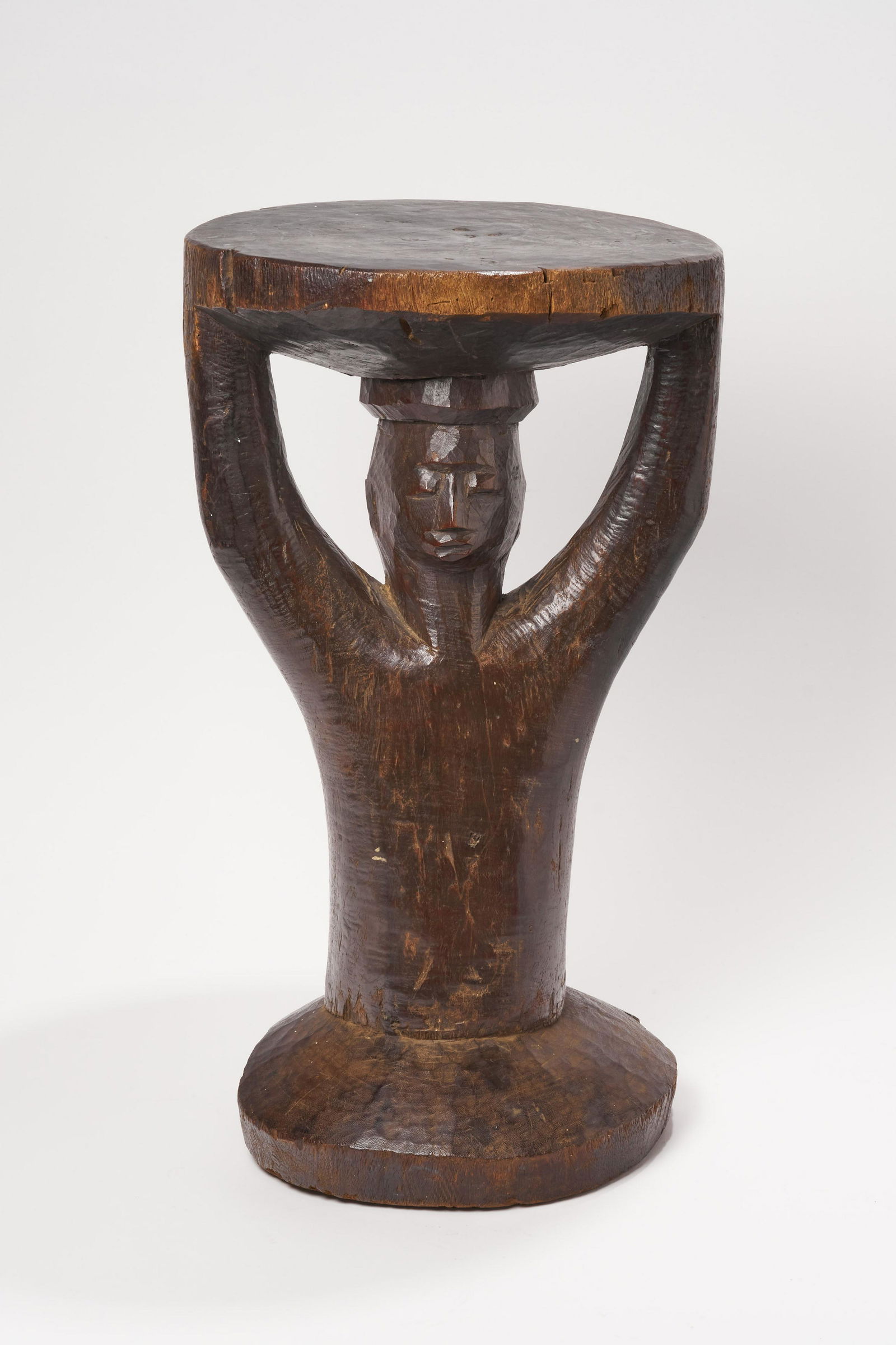 Zambian Chief Stool, African (1 of 7)