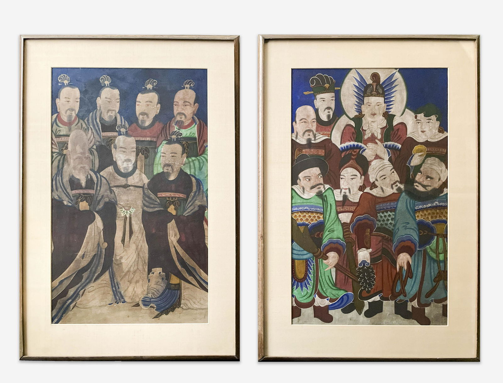 2 Korean Buddhist Paintings (1 of 3)