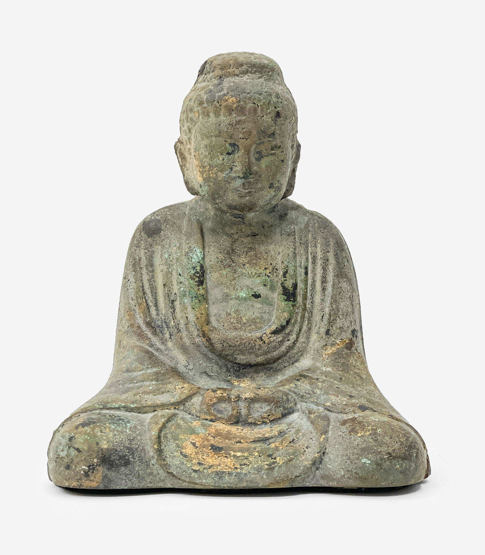 Japanese Seated Figure of Amida Buddha (1 of 7)